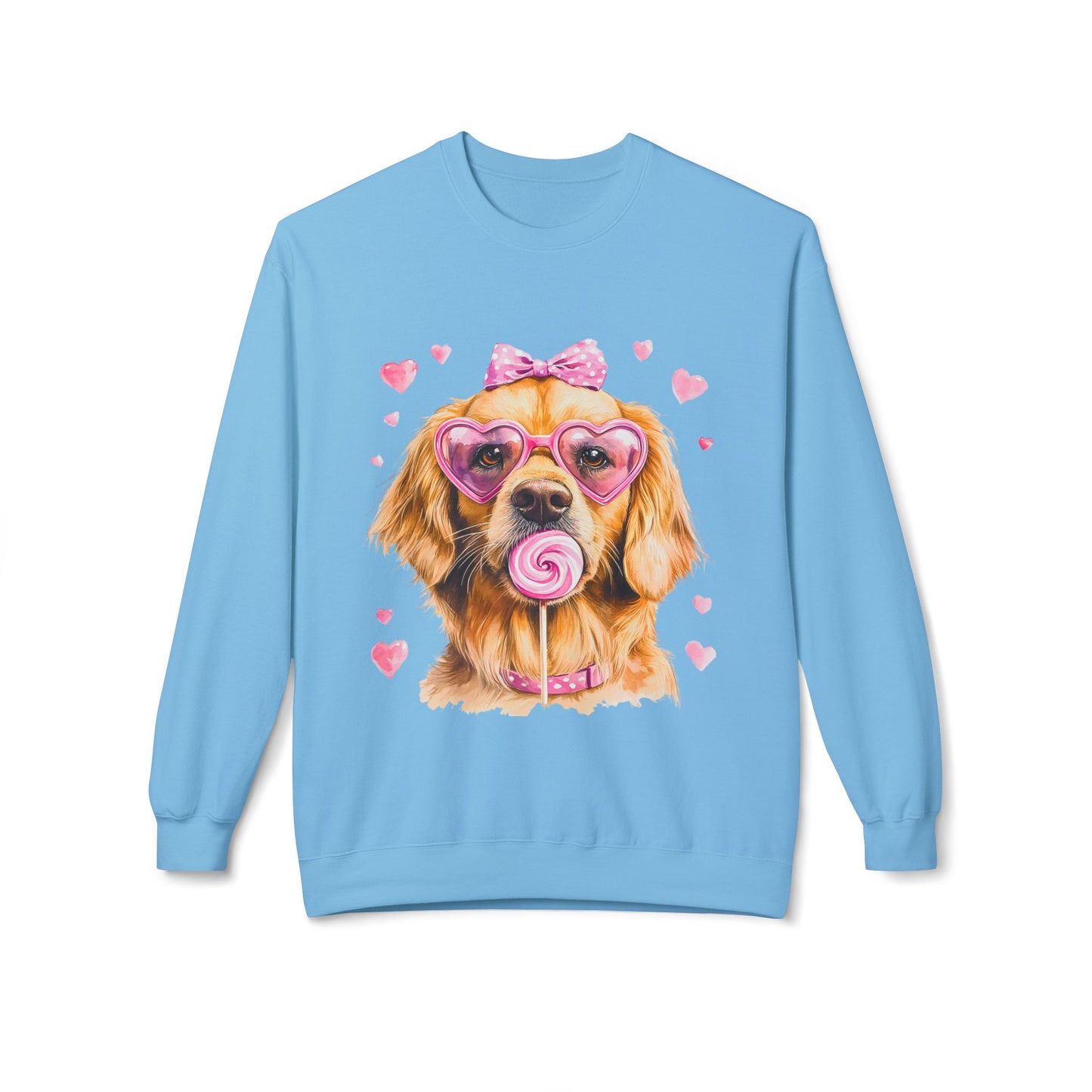 Valentines Unisex Midweight Softstyle Fleece Crewneck Sweatshirt