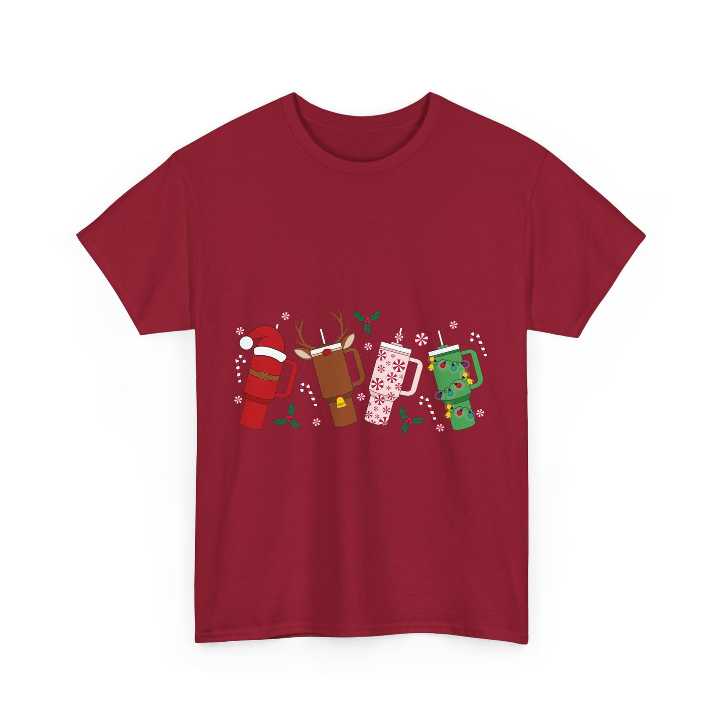 Christmas Unisex Garment-dyed Long Sleeve T-ShirtUnisex Heavy Cotton Tee