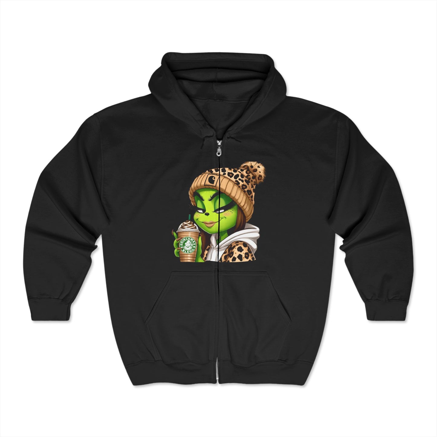 Christmas Unisex Heavy Blend™ Full Zip Hooded Sweatshirt