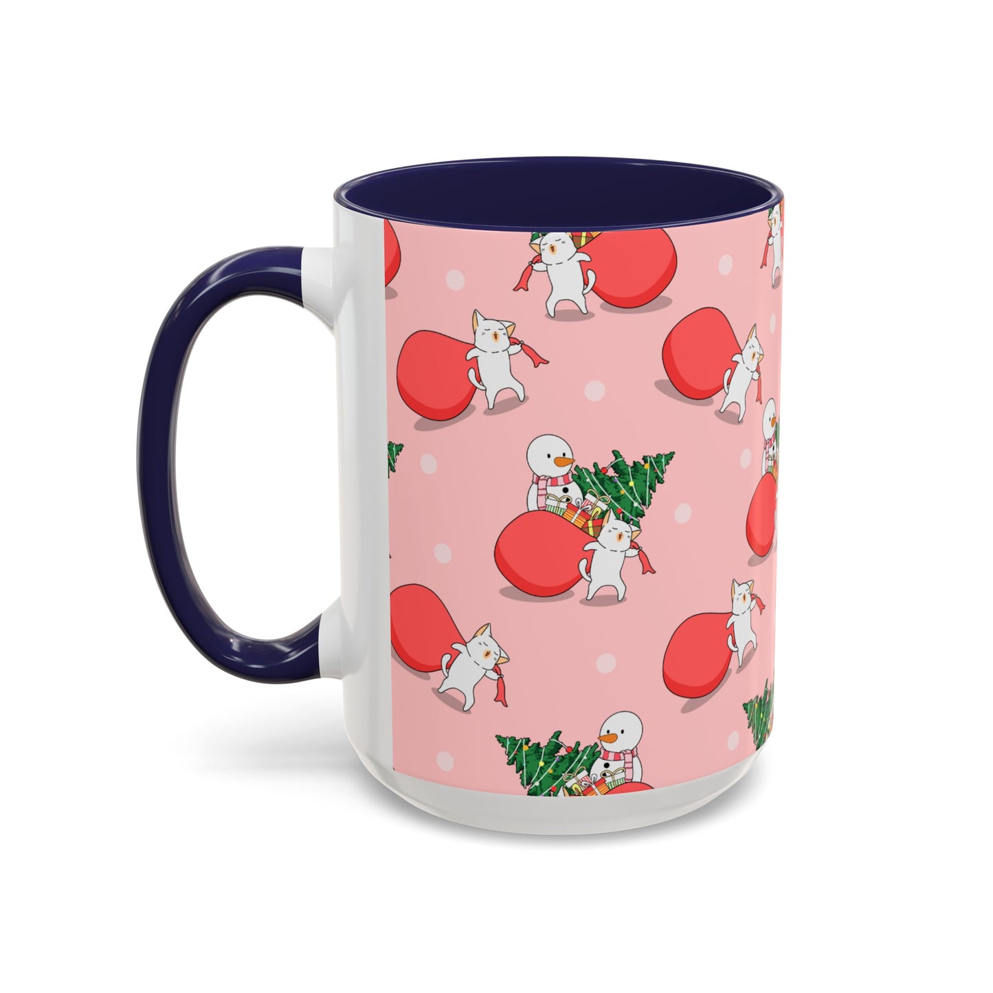 Christmas Accent Coffee Mug (11, 15oz)