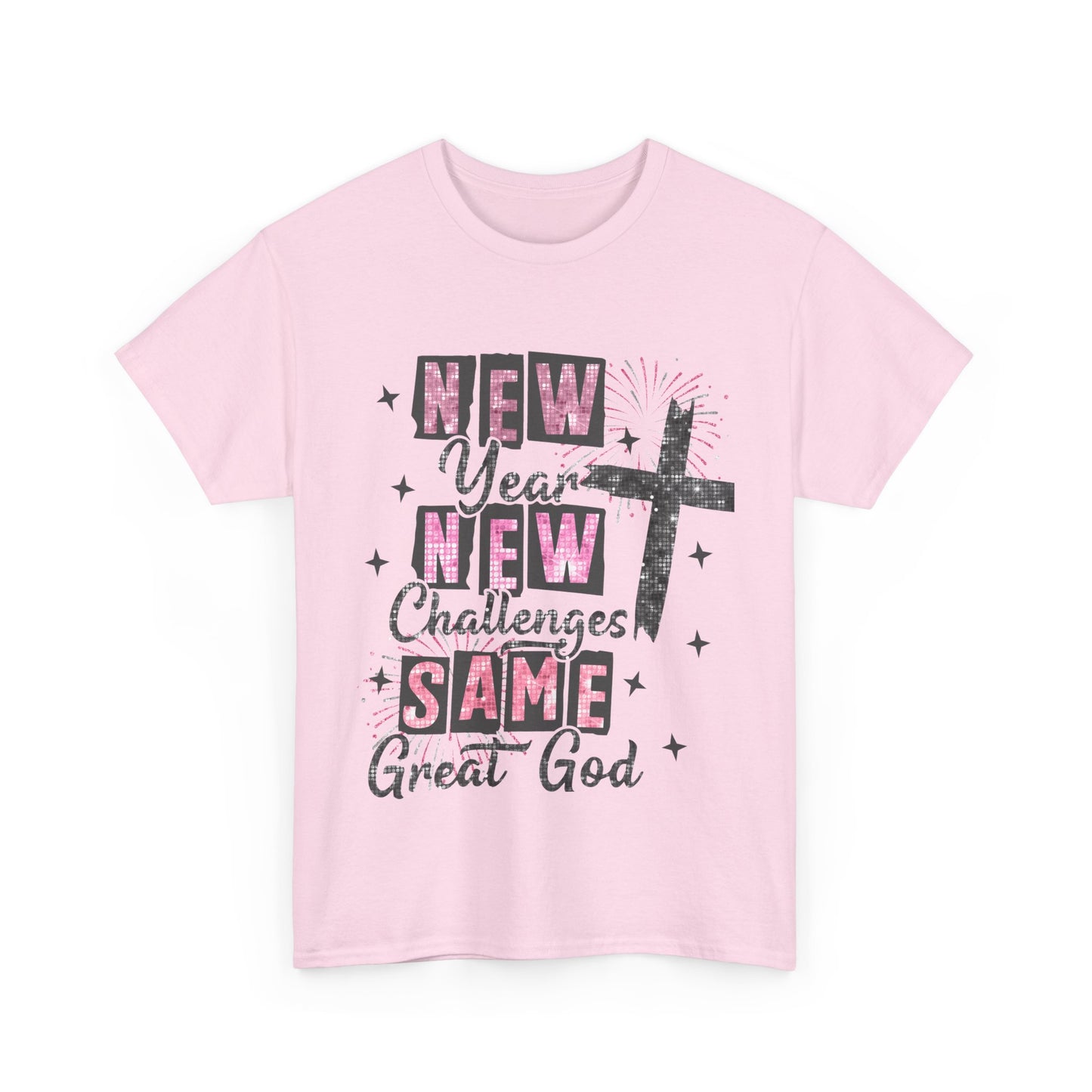 New Year Unisex Heavy Cotton Tee