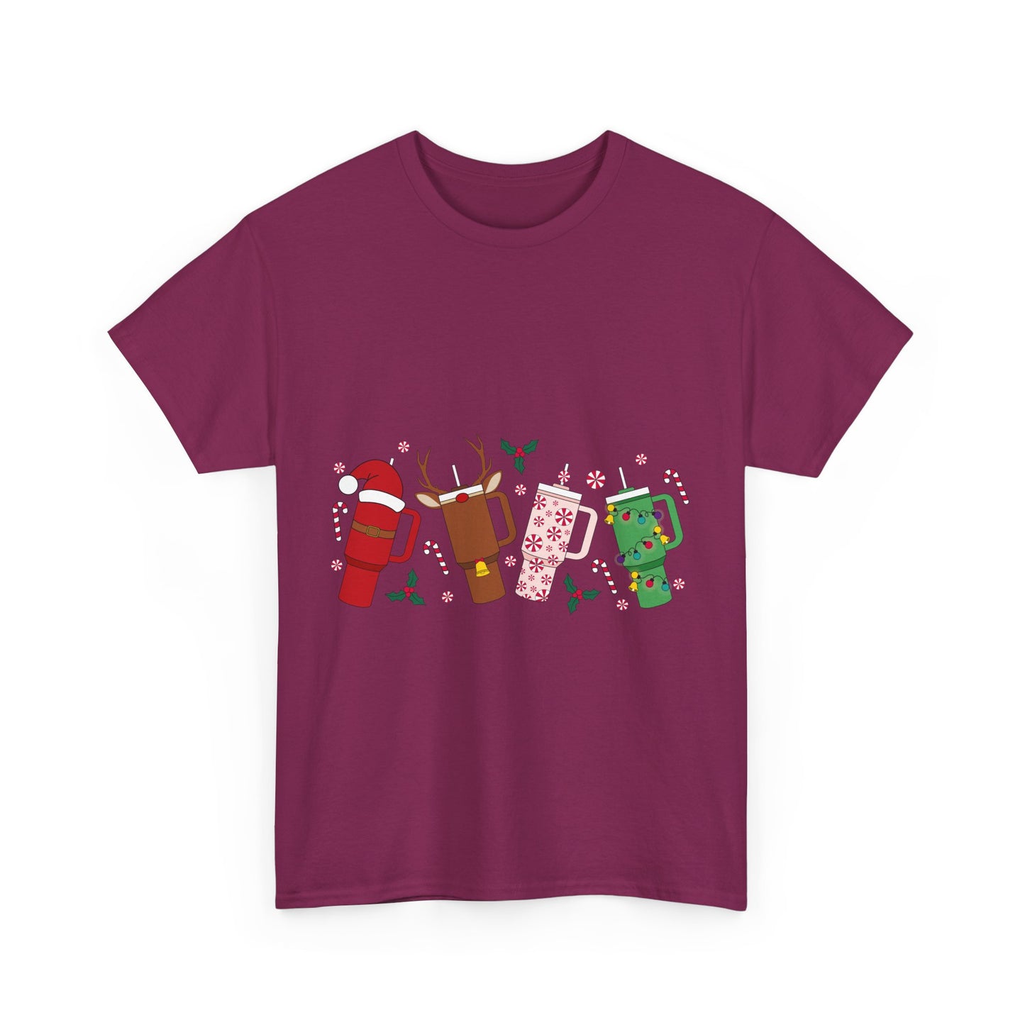 Christmas Unisex Garment-dyed Long Sleeve T-ShirtUnisex Heavy Cotton Tee
