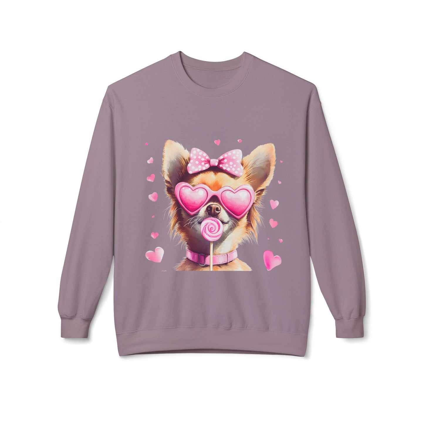 Valentines Unisex Midweight Softstyle Fleece Crewneck Sweatshirt