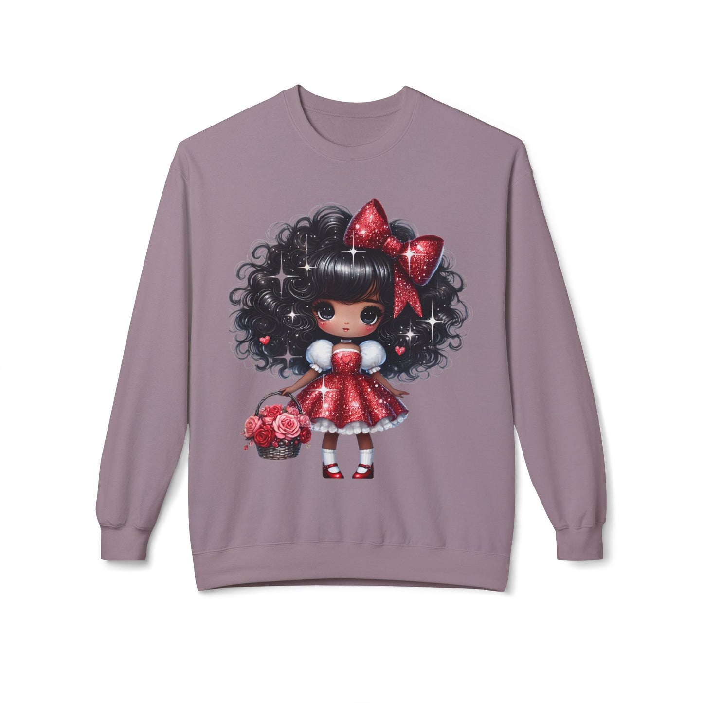 Valentines Unisex Midweight Softstyle Fleece Crewneck Sweatshirt