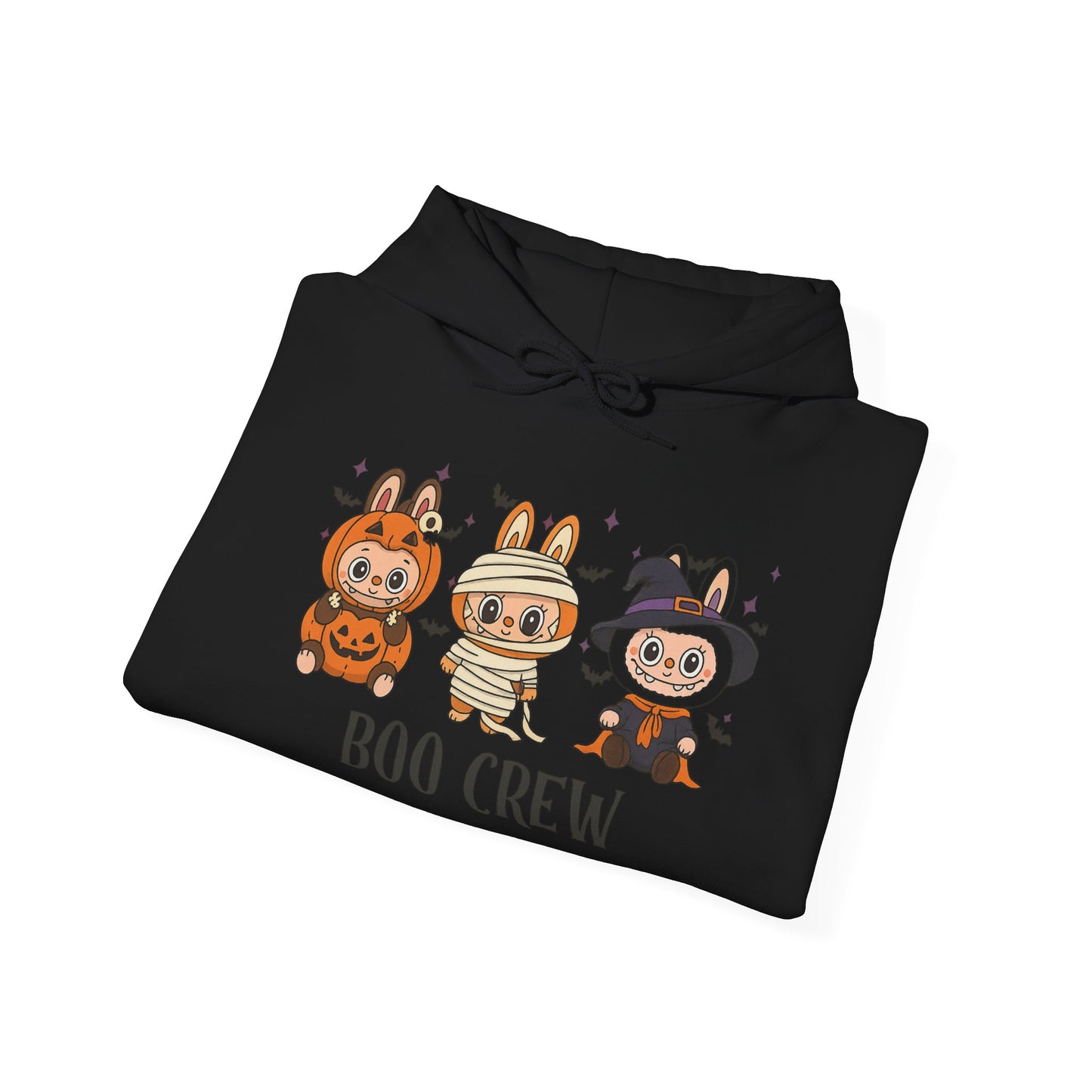 Boo Crew Halloween Unisex Hoodie, Cute Monster Costume, Spooky Vibes, Fall Fashion
