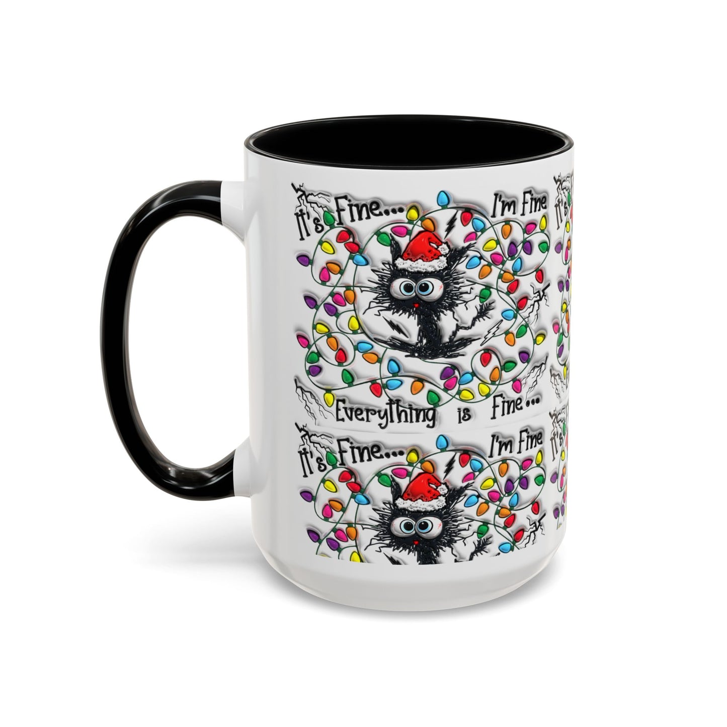 Christmas Accent Coffee Mug (11, 15oz)