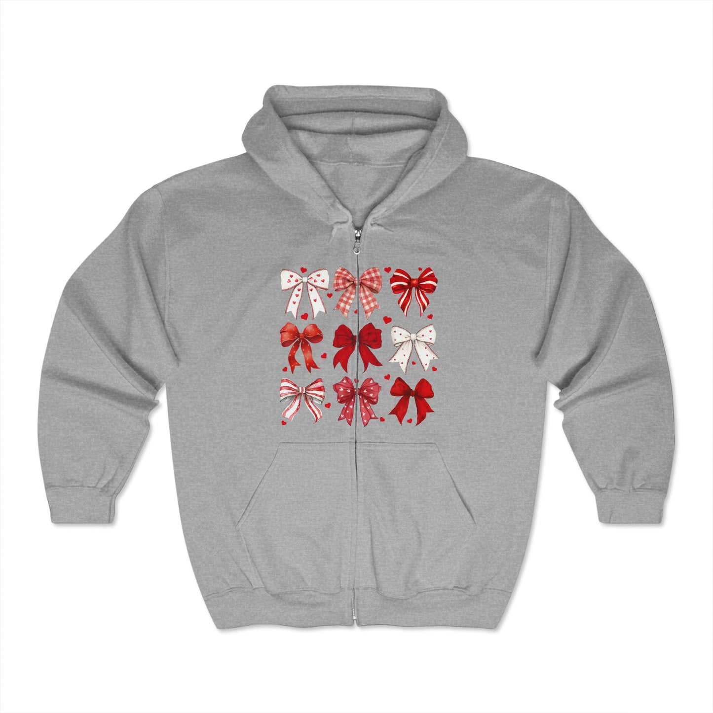 Valentines Unisex Heavy Blend™ Full Zip Hooded Sweatshirt