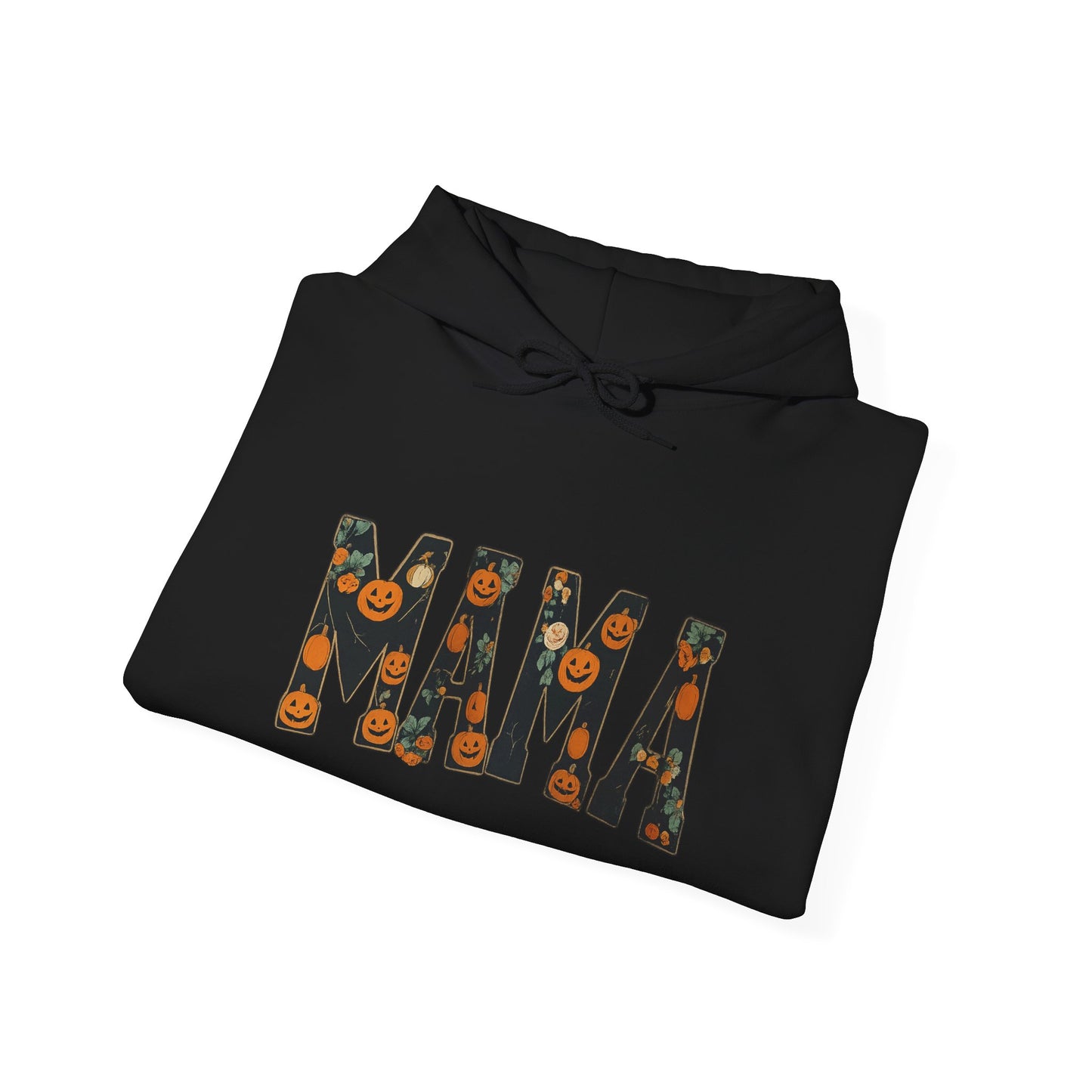 Mama Pumpkin Hooded Hoodie | Cozy Fall Apparel, Perfect for Gift Giving, Halloween, Family Gatherings, Autumn Fashion