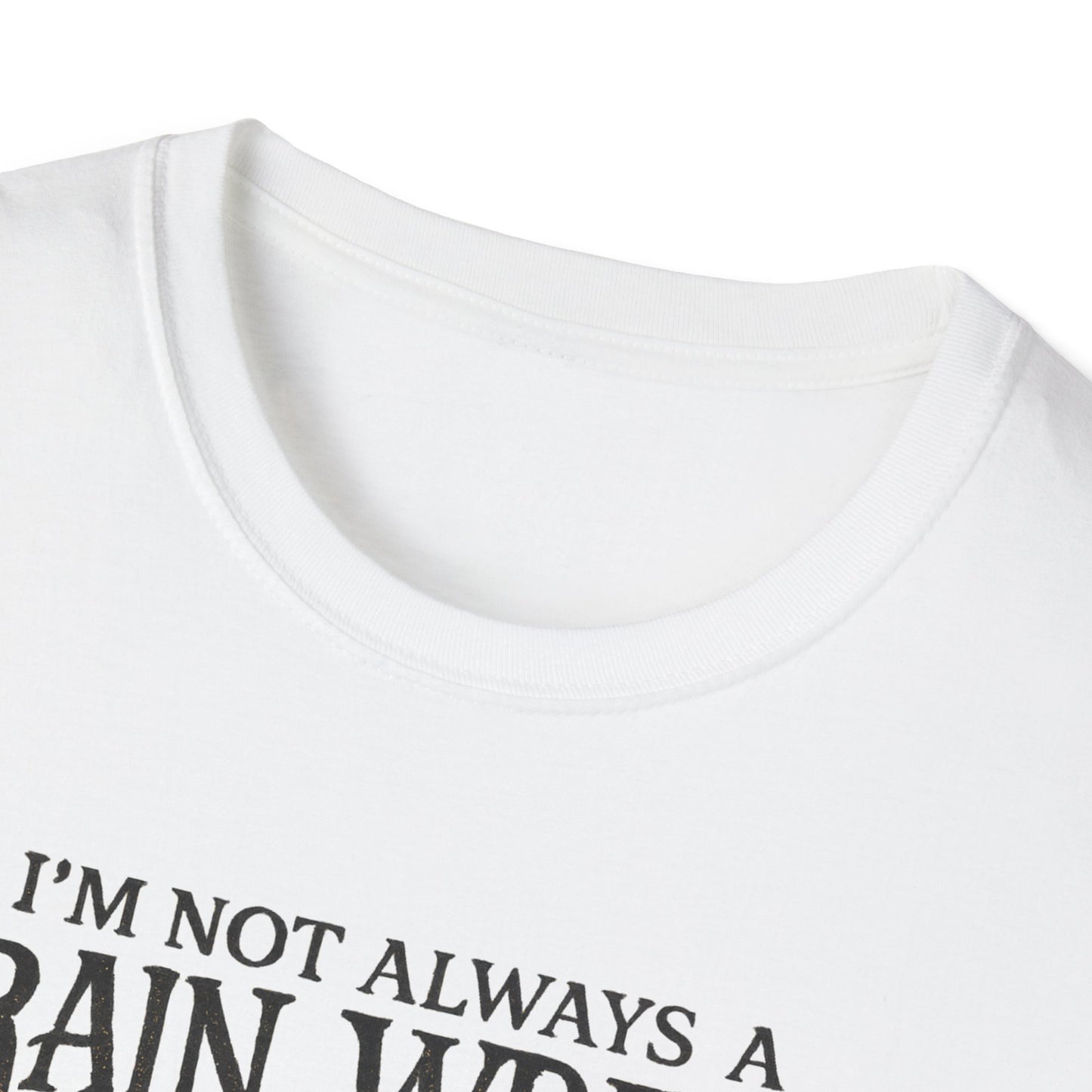 Train Wreck Unisex Softstyle T-Shirt | Funny Graphic Tee, Halloween Shirt, Gift for Friends, Casual Wear, Unique Design