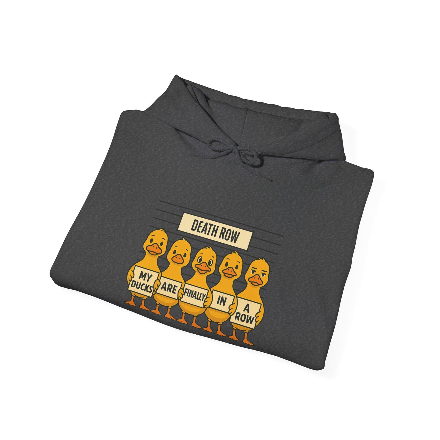 Funny Unisex Sweatshirt: Death Row Chickens, Gift for Animal Lovers, Cute Humor, Cozy Hoodie, Perfect for Casual Wear