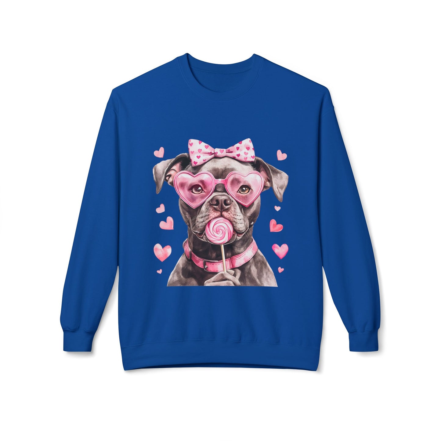 Valentines Unisex Midweight Softstyle Fleece Crewneck Sweatshirt