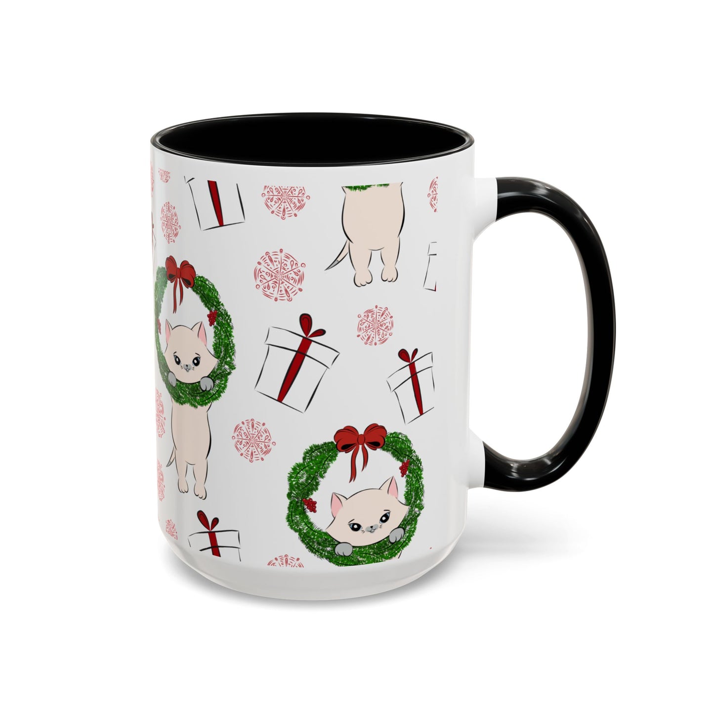 Christmas Accent Coffee Mug (11, 15oz)