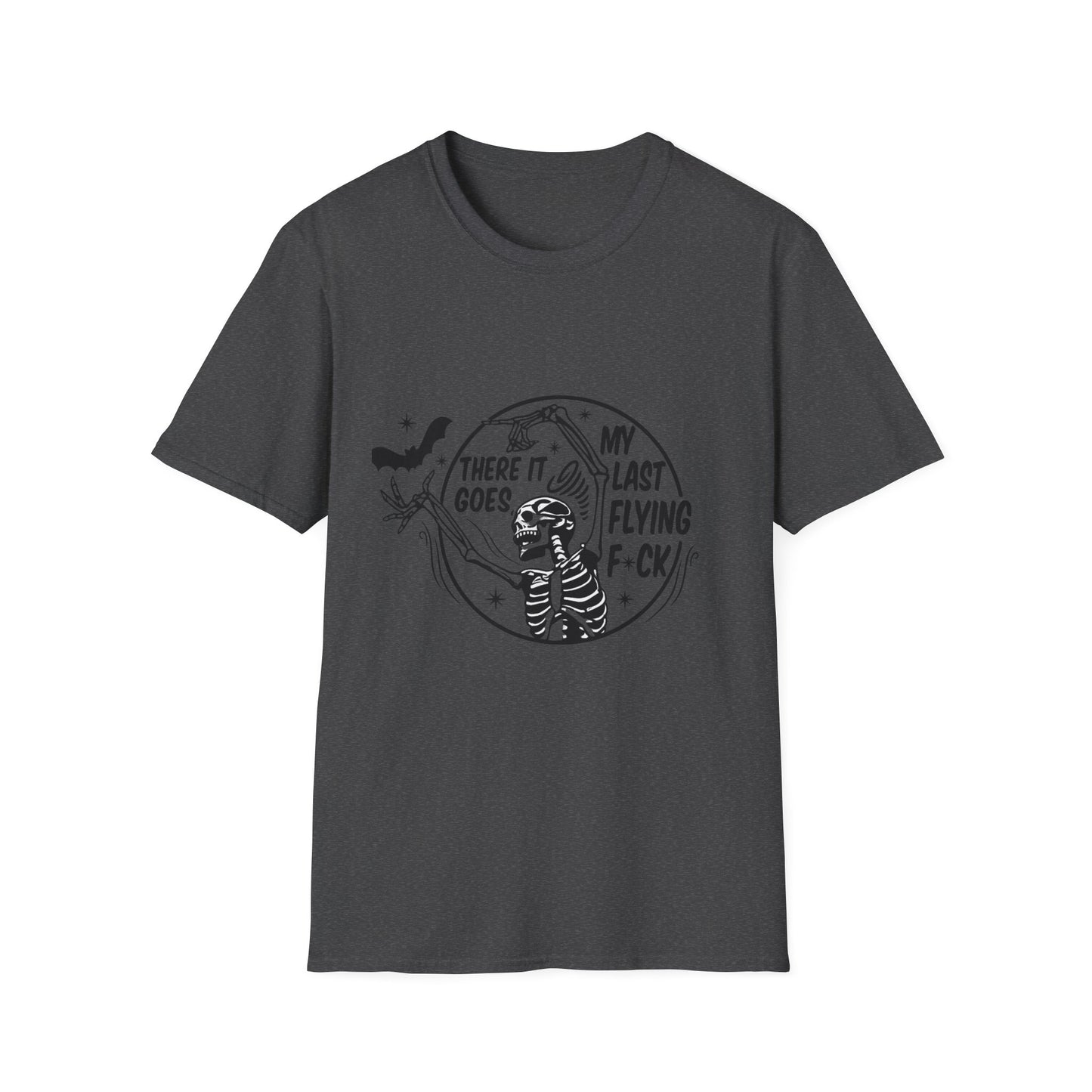 Funny Graphic Tee, There It Goes My Last Flying F*ck Shirt, Casual Wear, Gift for Friends, Relaxed Style, Humor Apparel