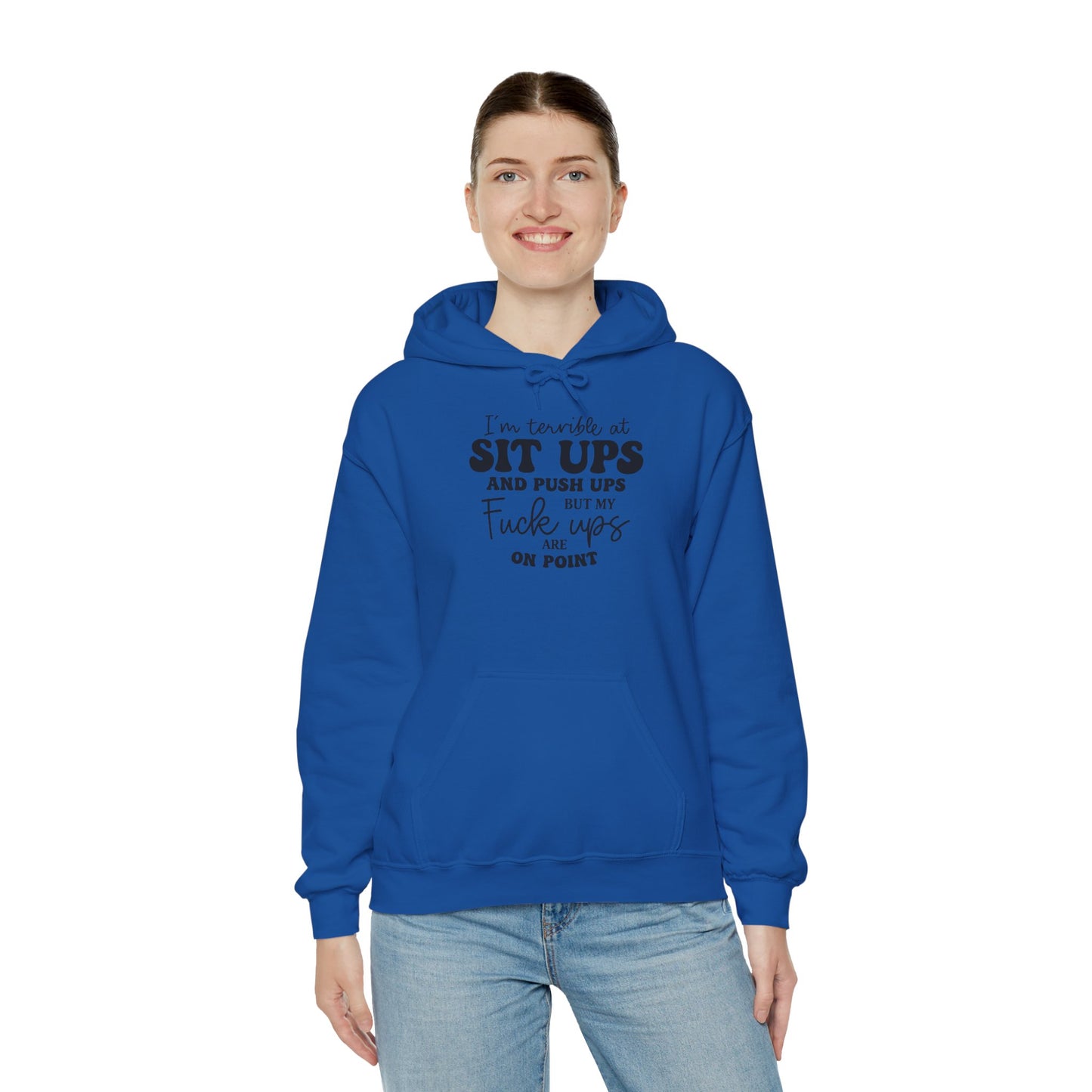 Funny Fitness Sweatshirt, Unisex Hoodie, Workout Gift, Humor Hoodie, Gym Apparel, Casual Wear