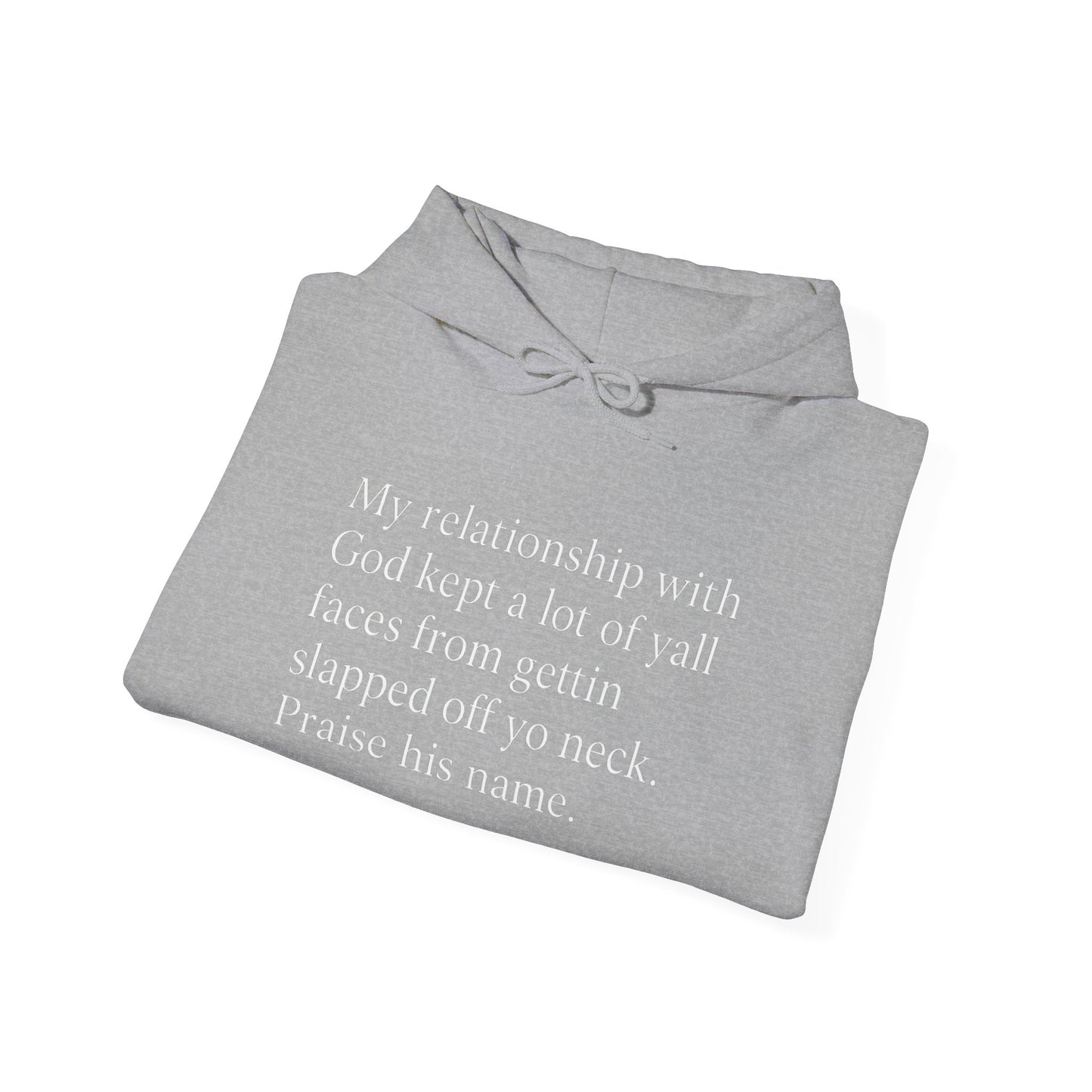 Faith-Inspired Hooded Sweatshirt, Inspirational Hoodie, Motivational Sweatshirt, Casual Wear, Spiritual Gift, Everyday Comfort
