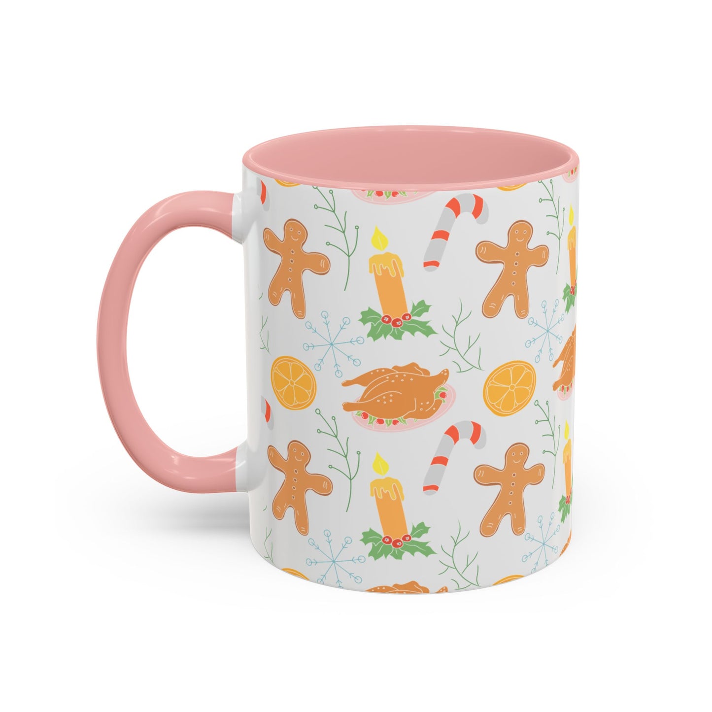 Christmas Accent Coffee Mug (11, 15oz)