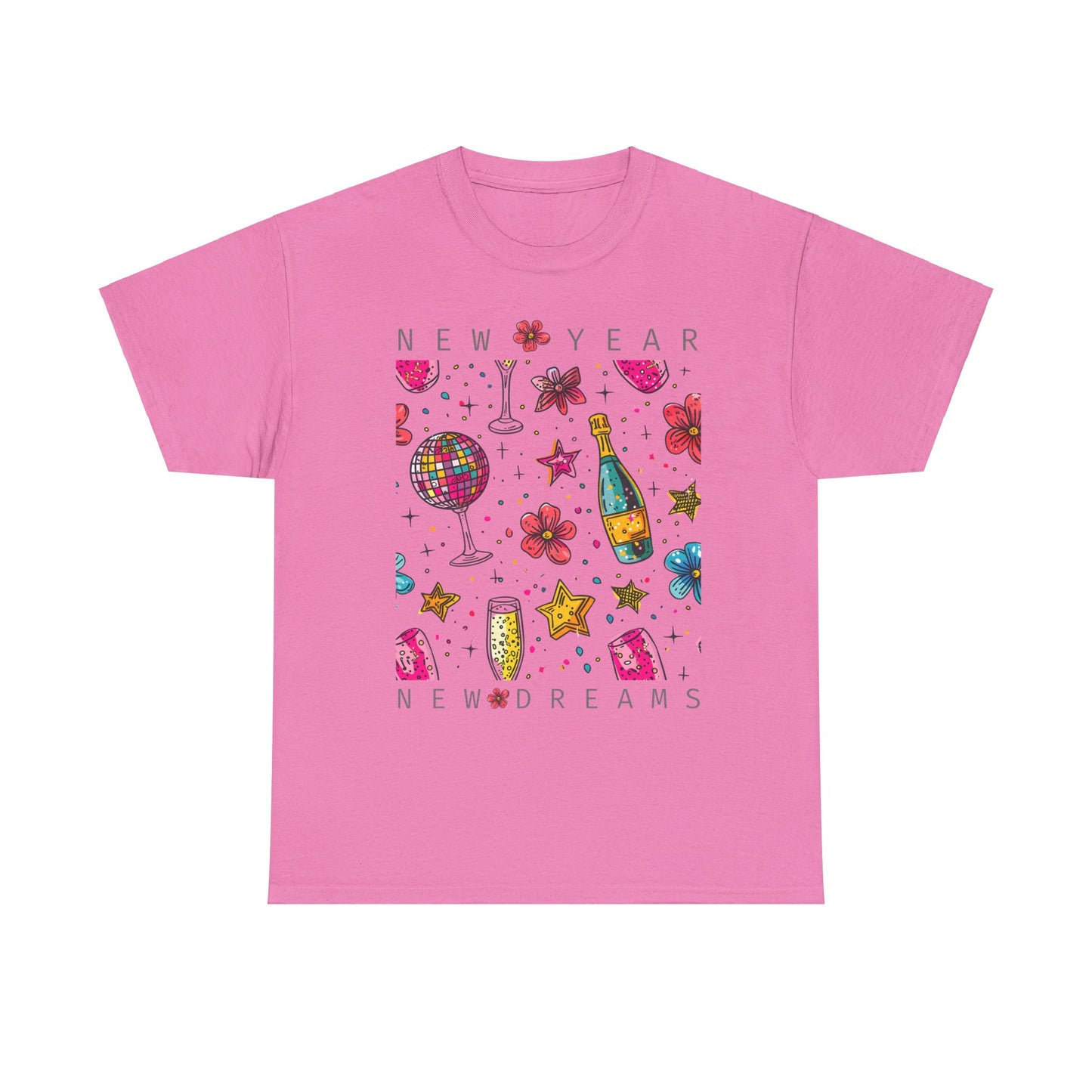New Year Unisex Heavy Cotton Tee
