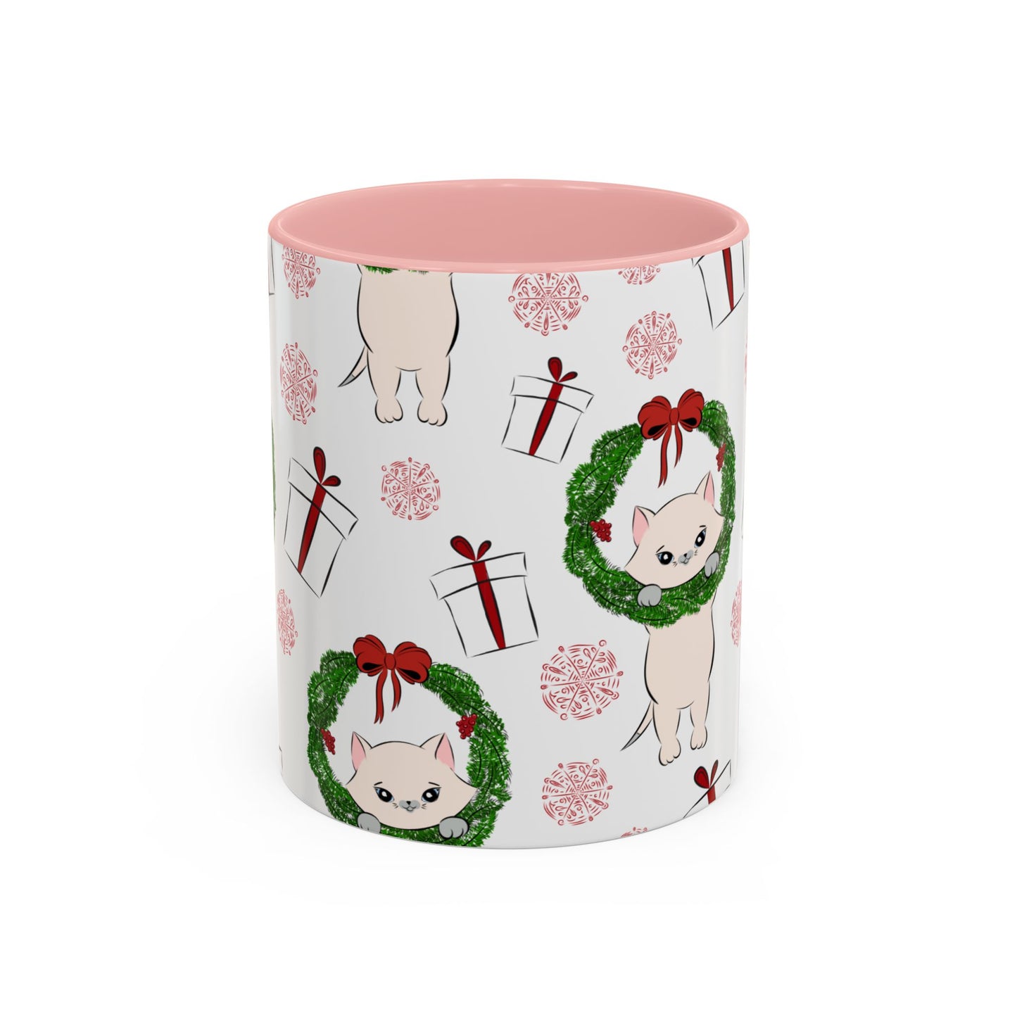 Christmas Accent Coffee Mug (11, 15oz)