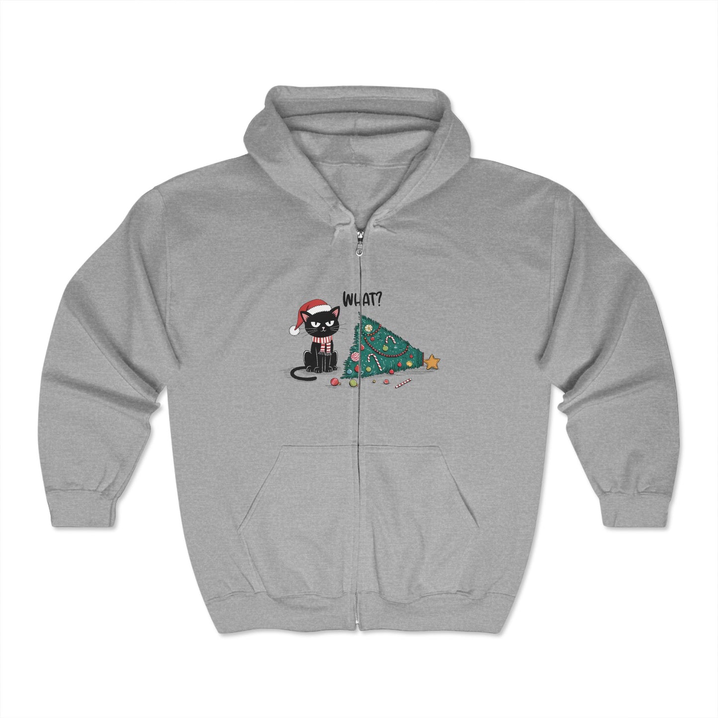 Christmas Unisex Heavy Blend™ Full Zip Hooded Sweatshirt