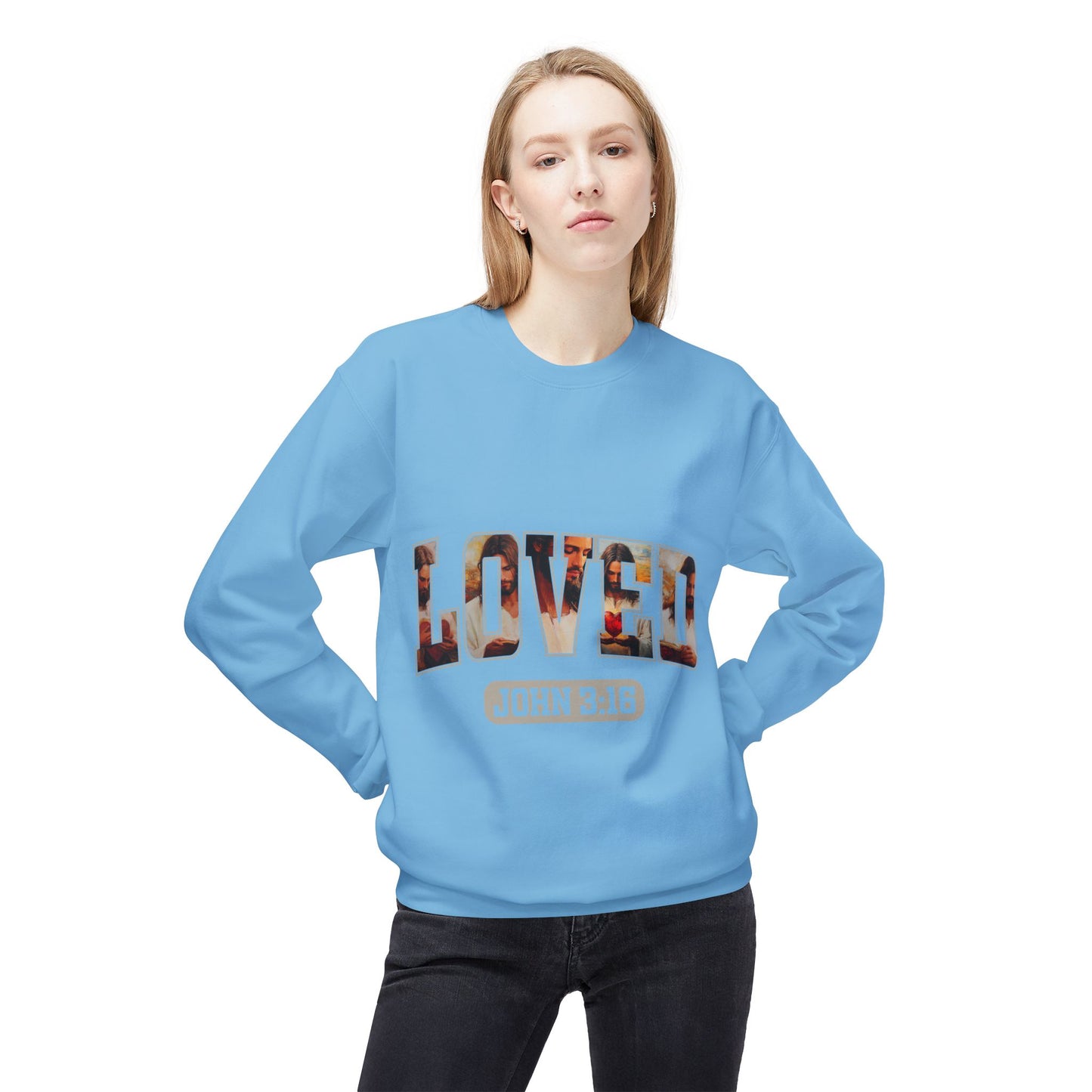 Valentines Unisex Midweight Softstyle Fleece Crewneck Sweatshirt