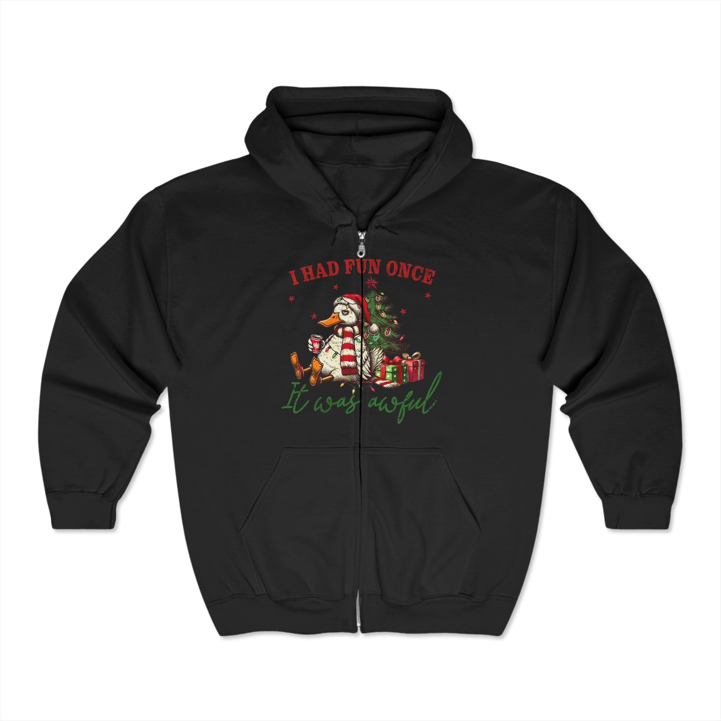 Christmas Unisex Heavy Blend™ Full Zip Hooded Sweatshirt