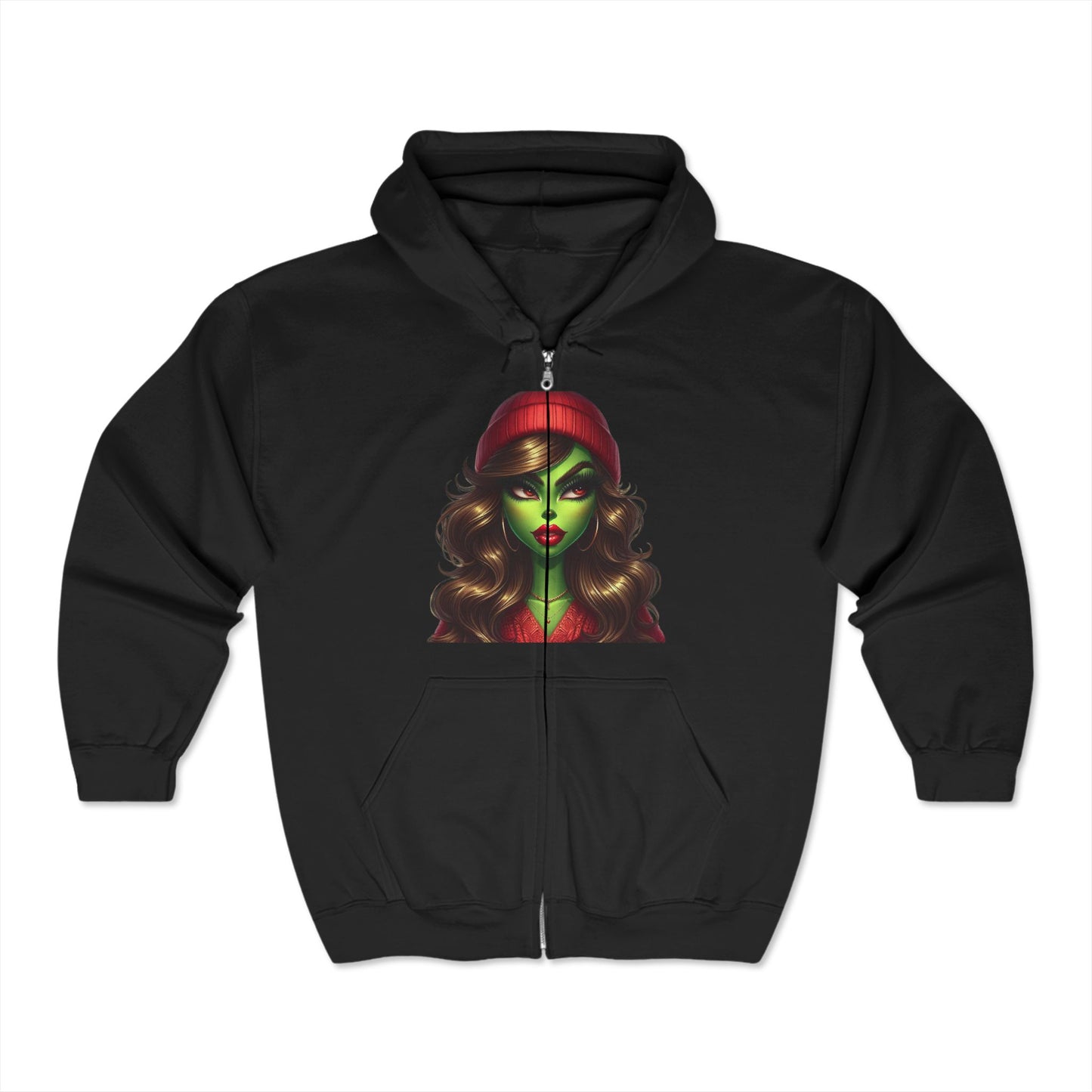 Christmas Unisex Heavy Blend™ Full Zip Hooded Sweatshirt