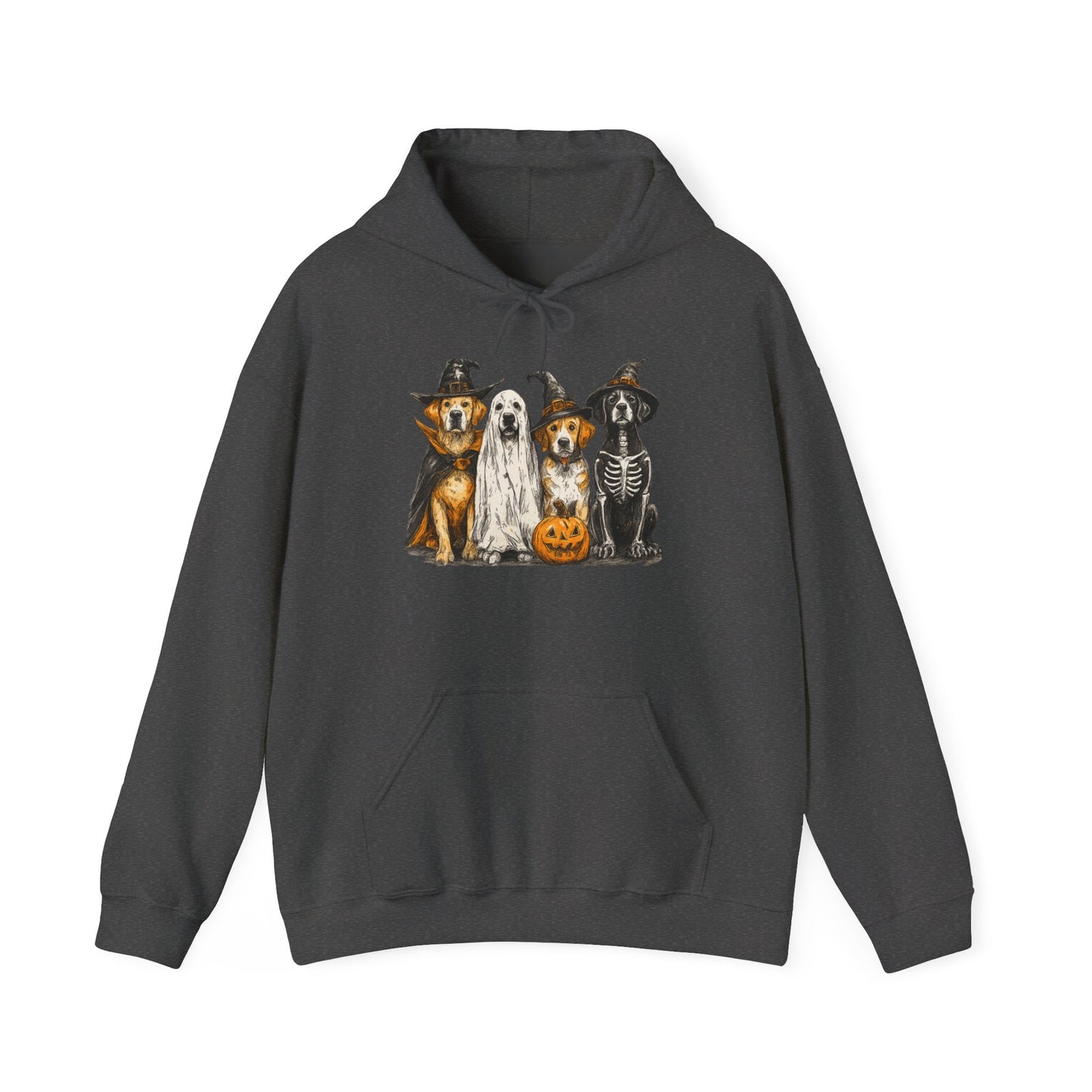 Halloween Pet Lover Hoodie, Unisex Hoodie, Cute Dog Hoodie, Cozy Halloween Apparel, Animal Lover Gift