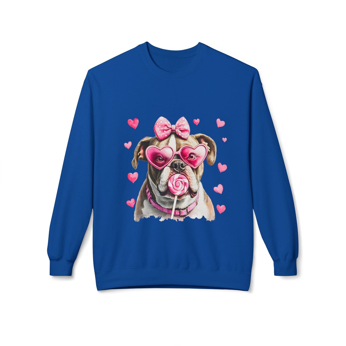 Valentines Unisex Midweight Softstyle Fleece Crewneck Sweatshirt