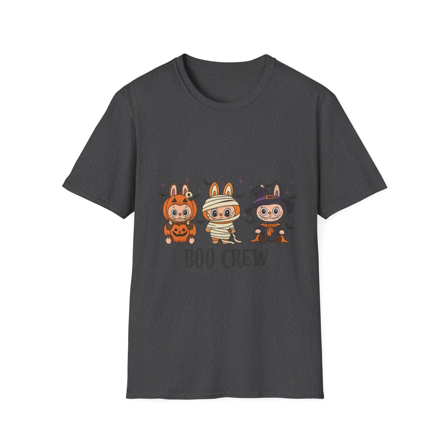 Boo Crew Halloween T-Shirt, Unisex Softstyle Tee, Cute Halloween Shirt, Fall Festival Apparel, Spooky Season Gift, Trick or Treat Top