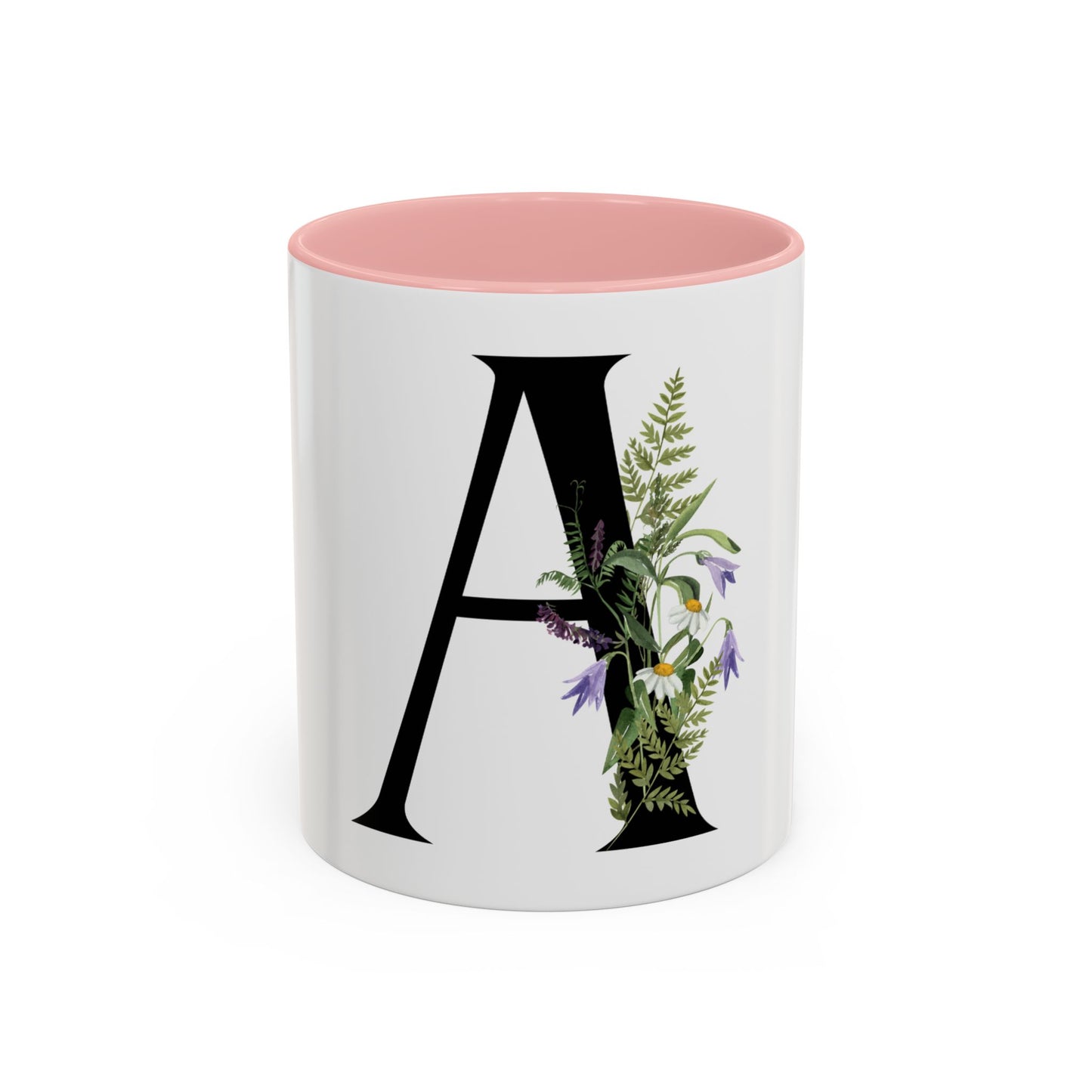Alphabet Letter Accent Coffee Mug