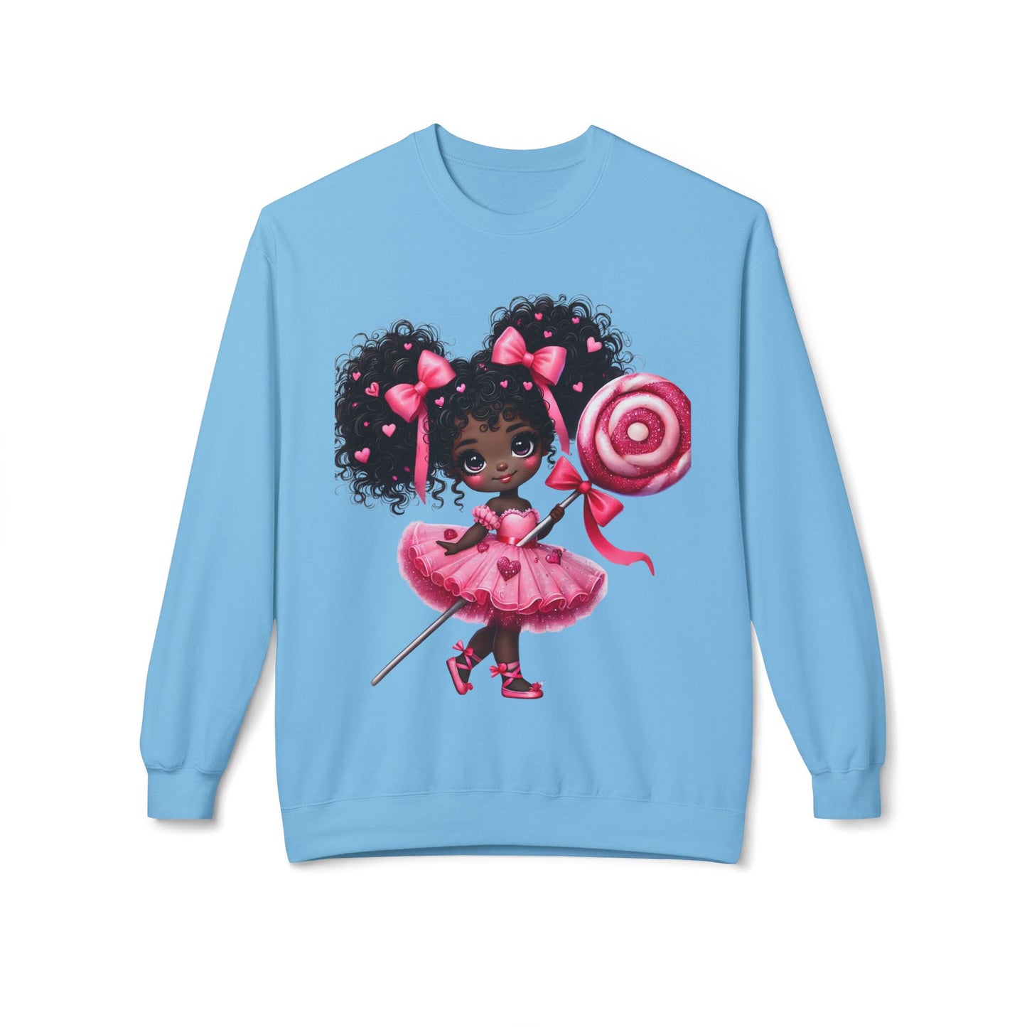 Valentines Unisex Midweight Softstyle Fleece Crewneck Sweatshirt