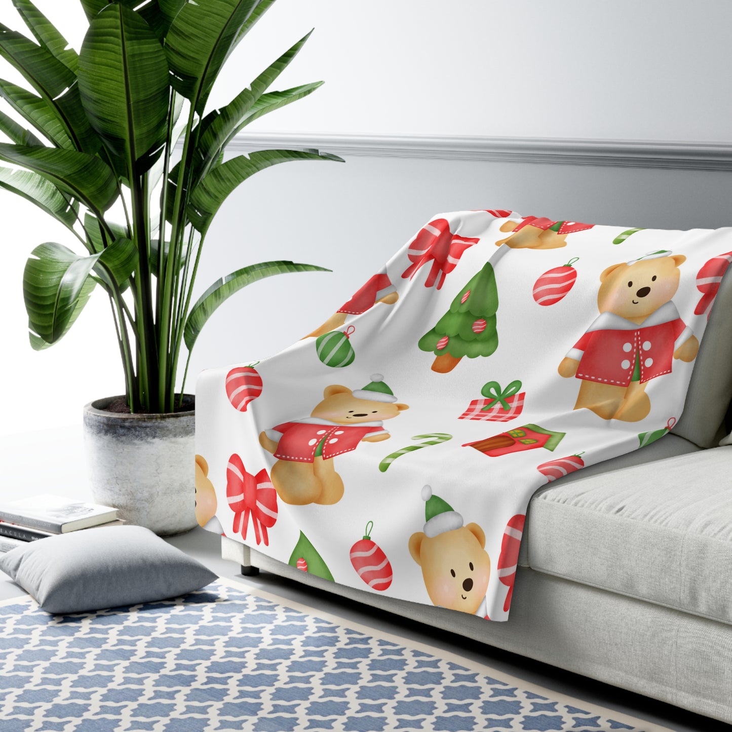 Christmas Animal Blanket