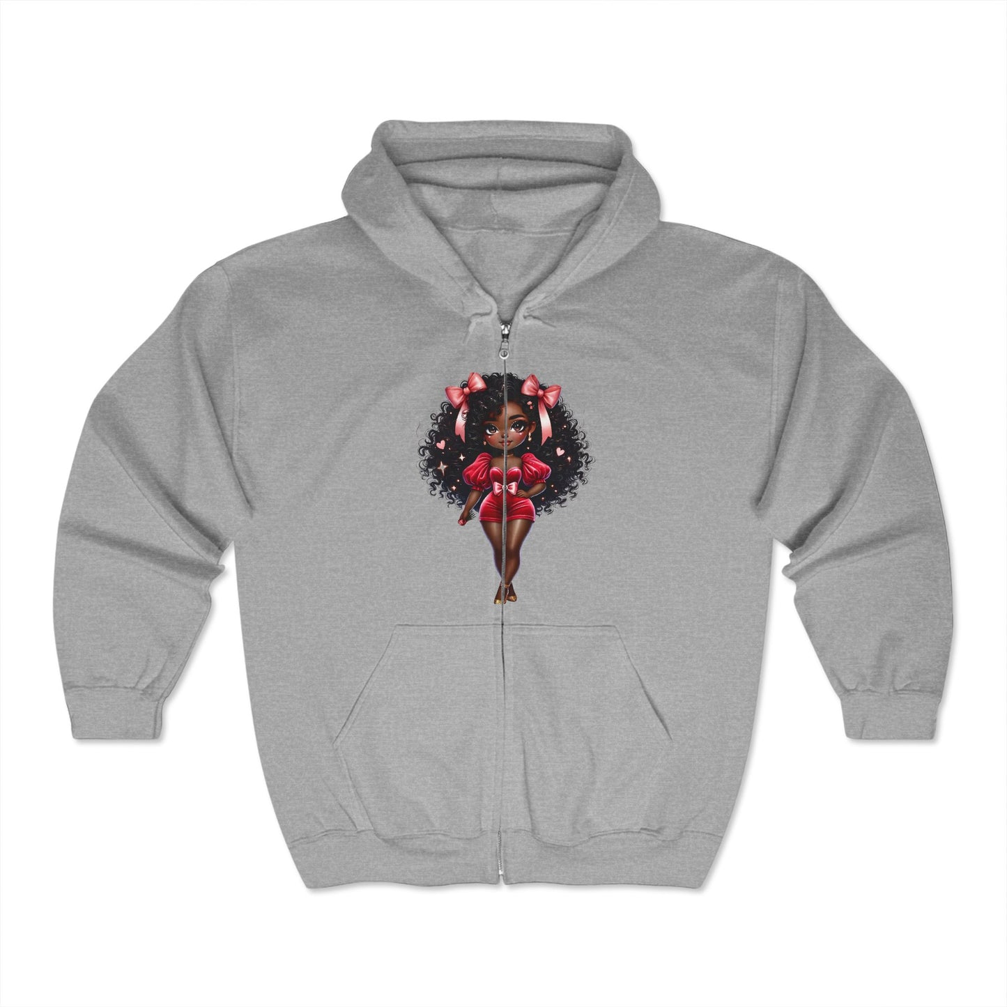 Valentines Unisex Heavy Blend™ Full Zip Hooded Sweatshirt