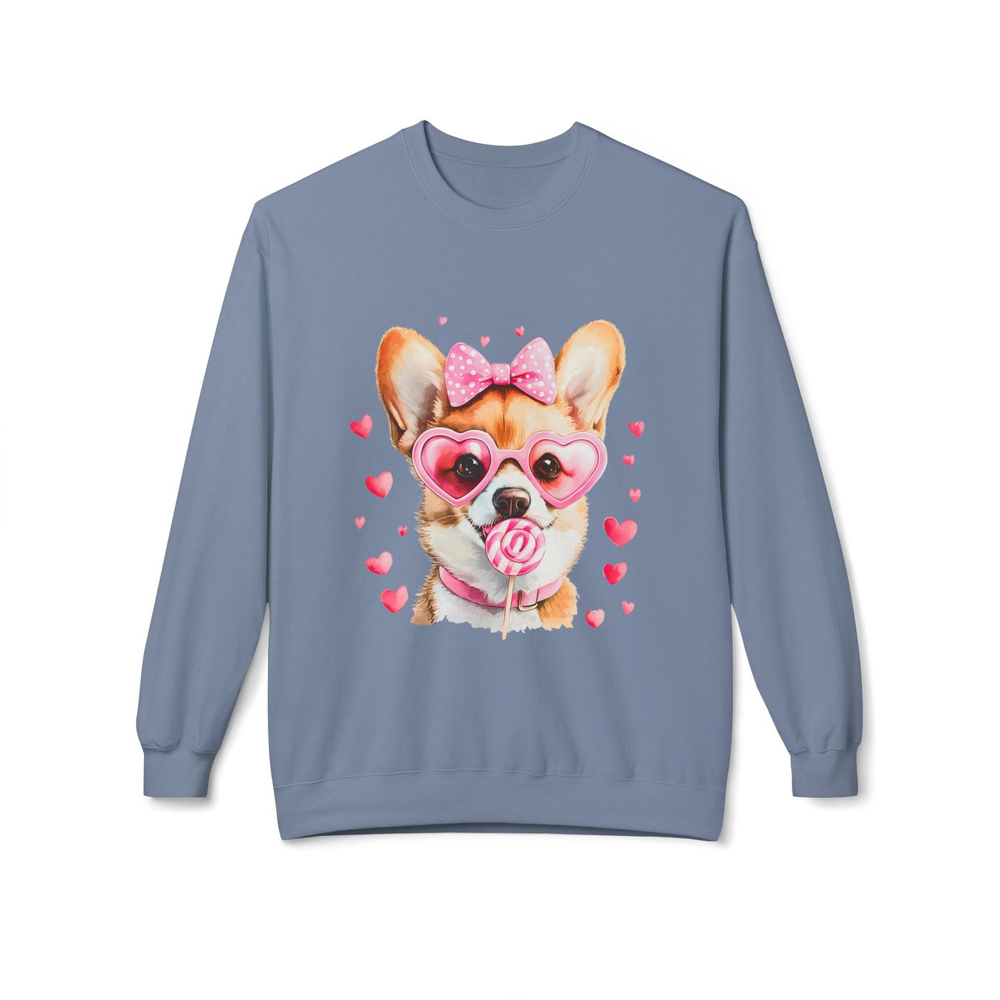 Valentines Unisex Midweight Softstyle Fleece Crewneck Sweatshirt