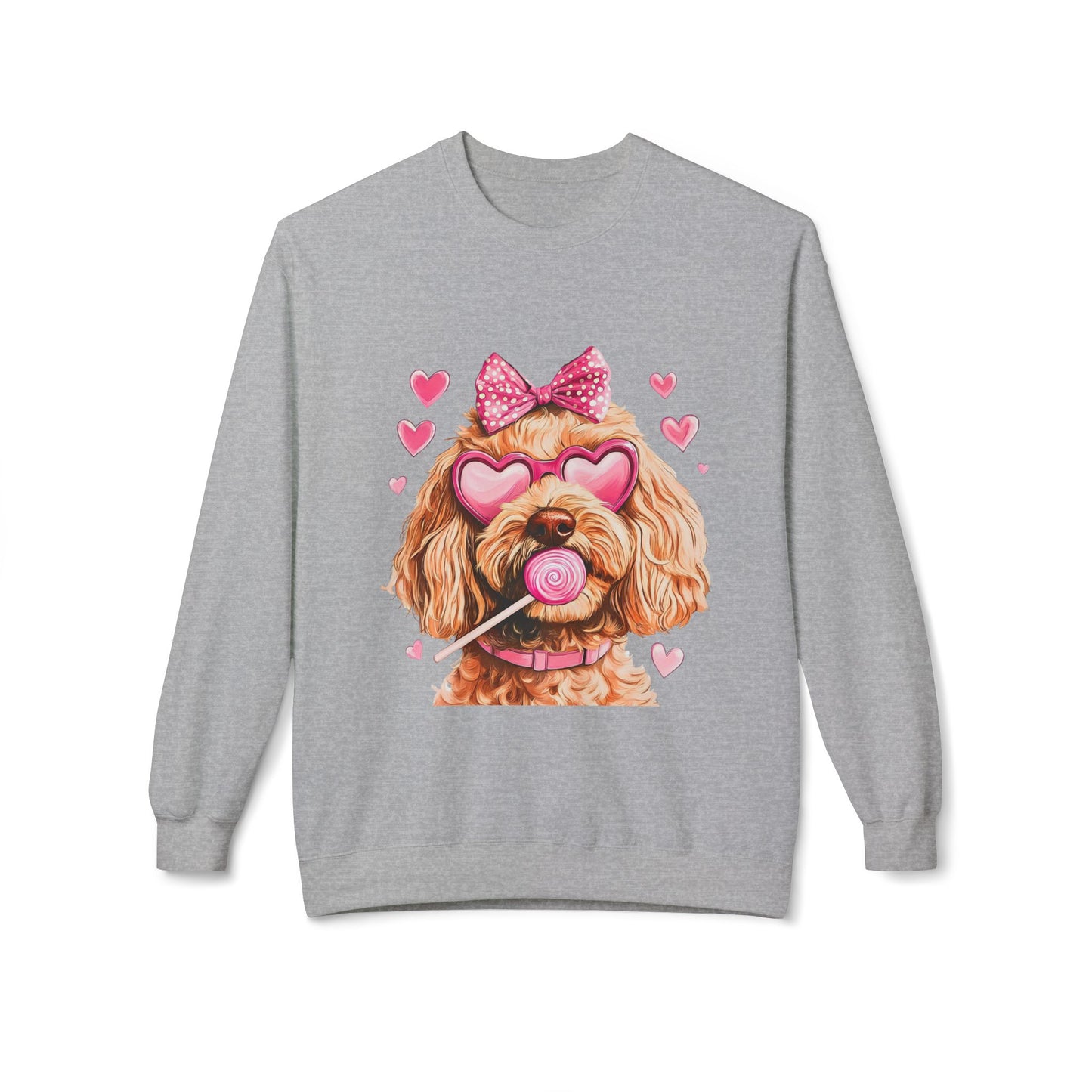 Valentines Unisex Midweight Softstyle Fleece Crewneck Sweatshirt