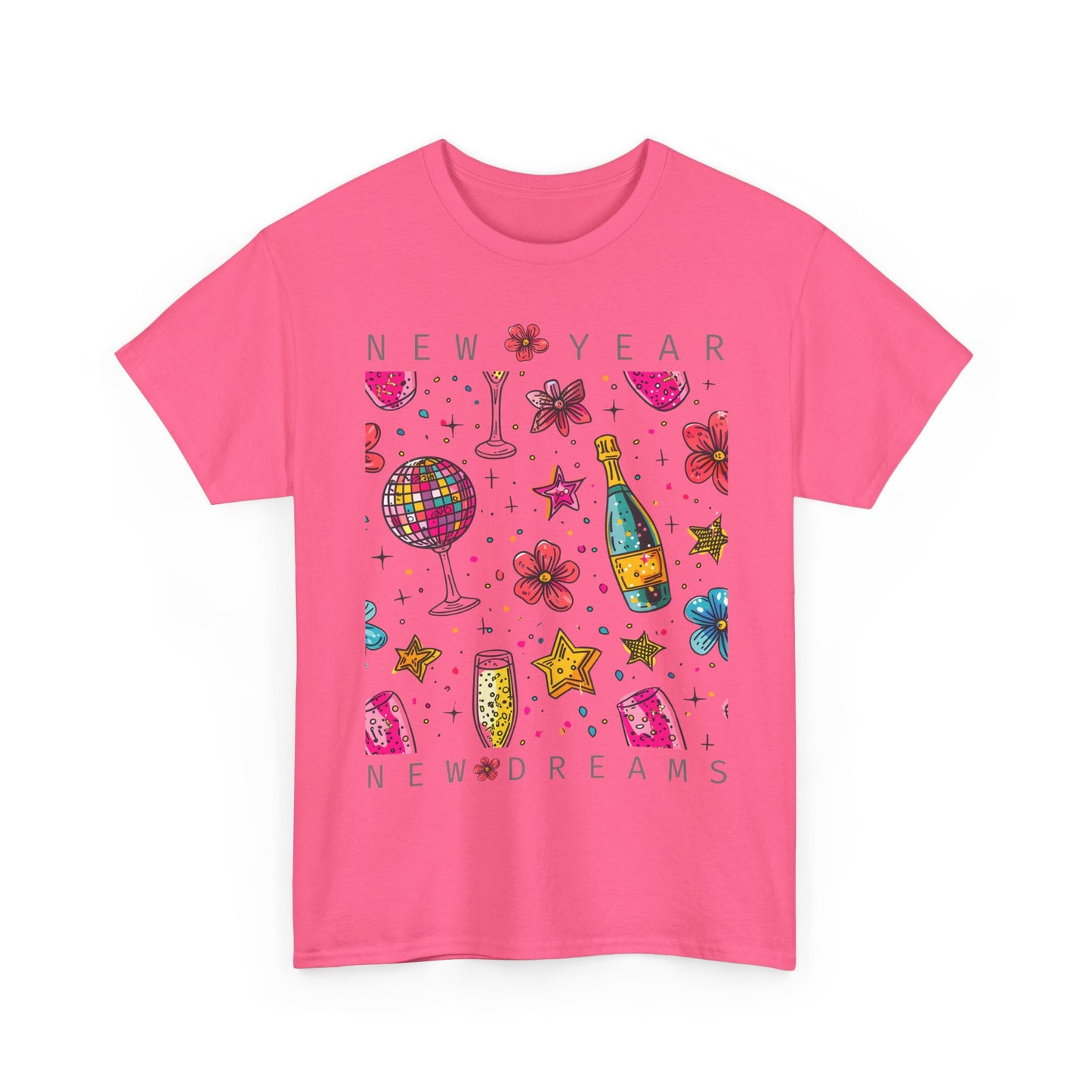 New Year Unisex Heavy Cotton Tee