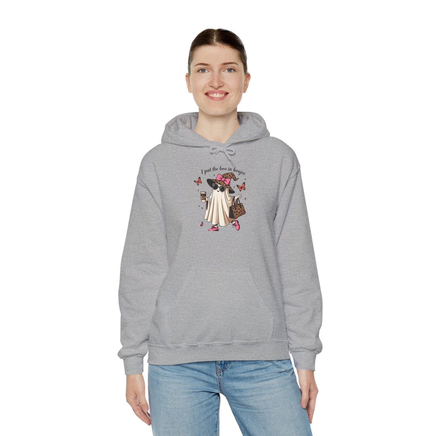 Fashionable Fun Hoodie with Butterfly Print – Perfect for Casual Wear, Gifts, Spring Outfits, Art Lovers, Cozy Days