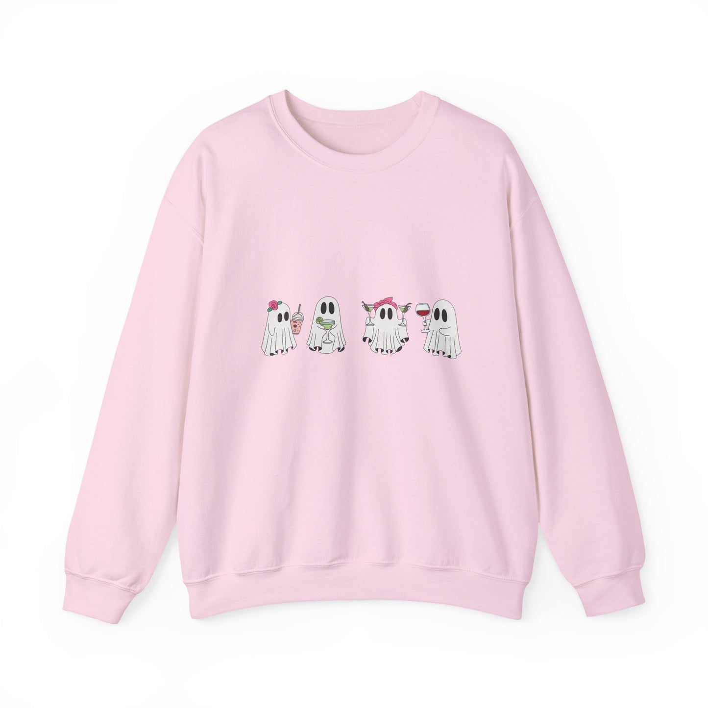 Ghostly Fun Unisex Sweatshirt - Cozy Halloween Apparel, Fall Fashion, Spooky Season Style, Gift for Ghost Lovers, Casual Comfort