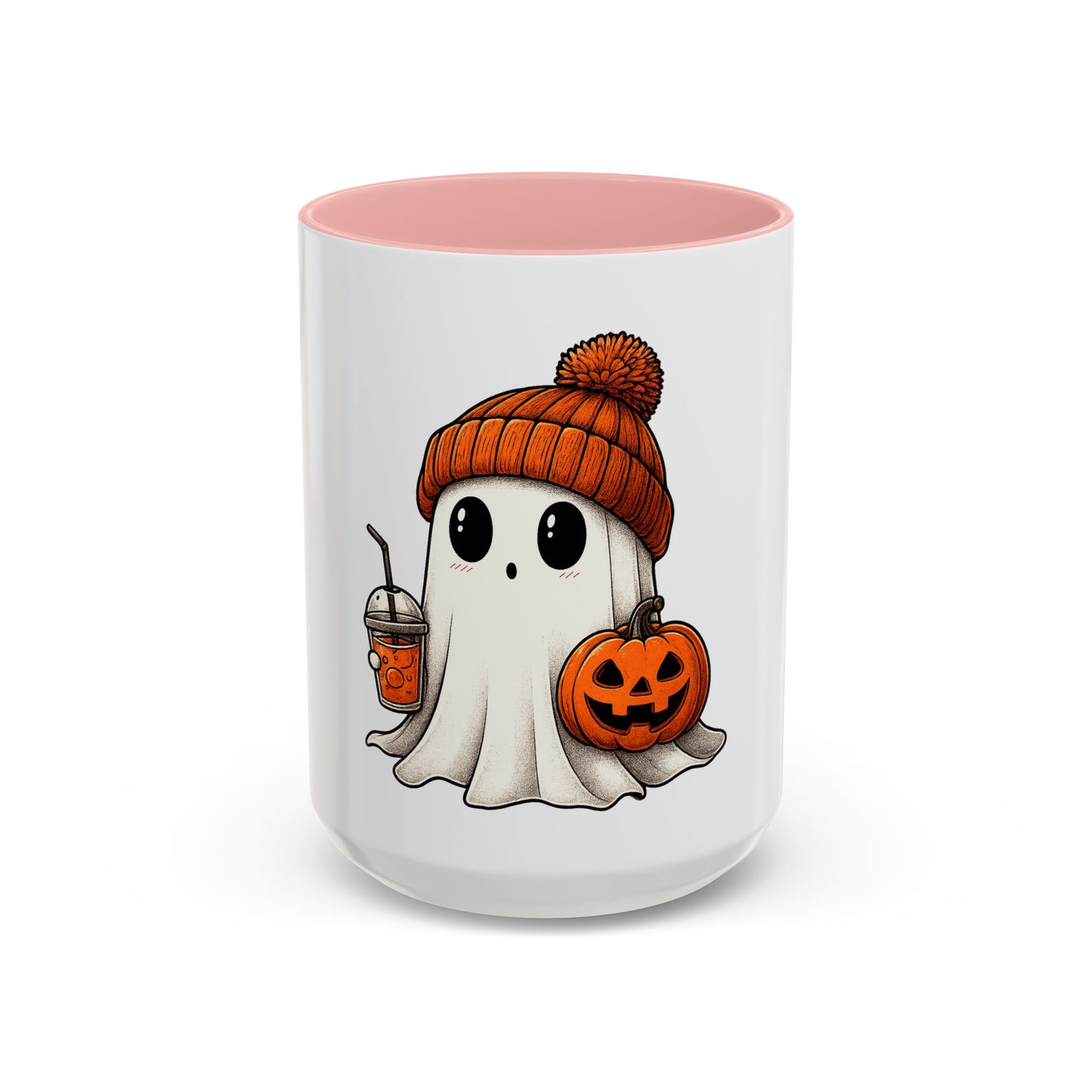 Halloween Ghost Coffee Mug, Funny Mug for Spooky Season, Pumpkin Mug, Gift for Ghost Lovers, Cute Halloween Decor