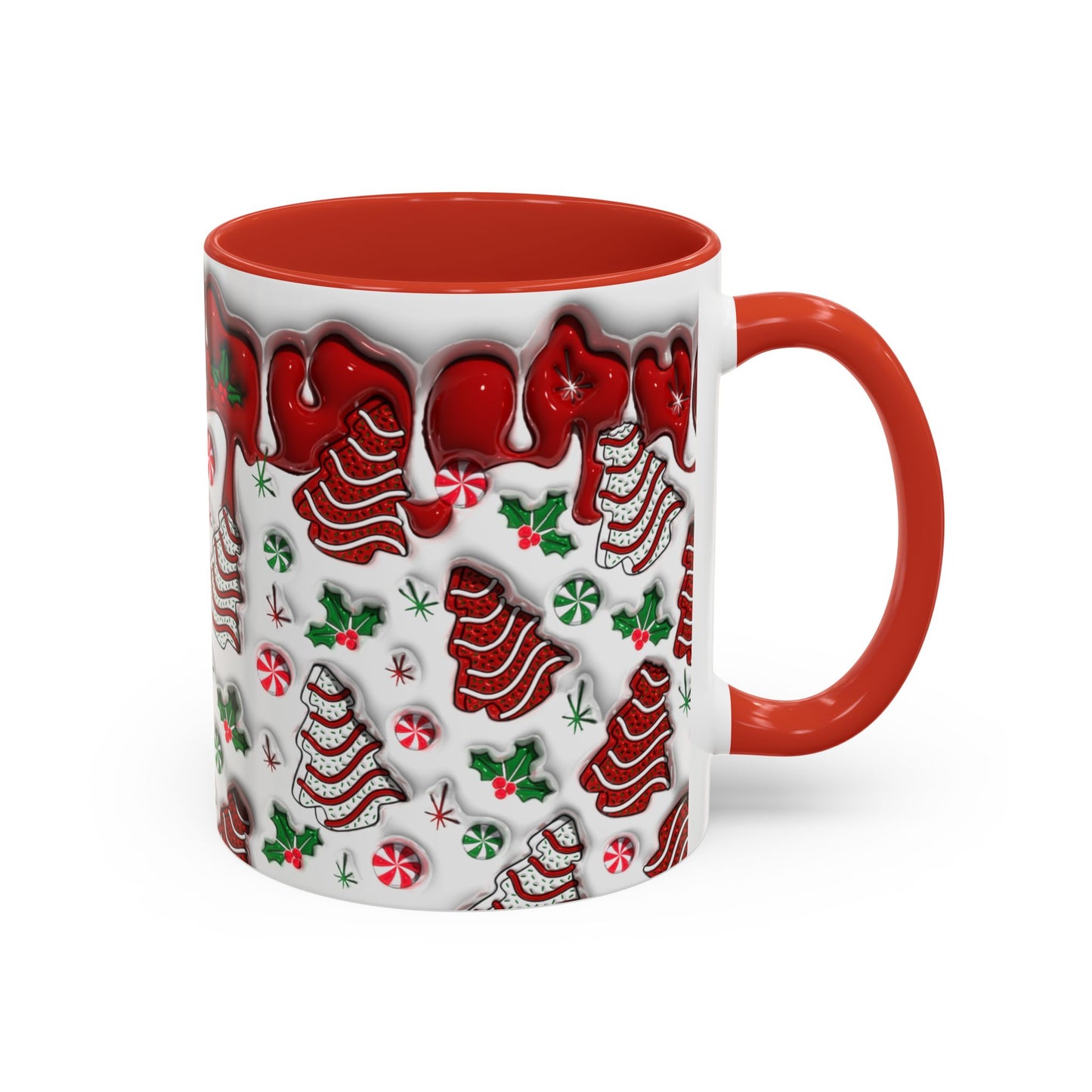 Christmas Accent Coffee Mug (11, 15oz)