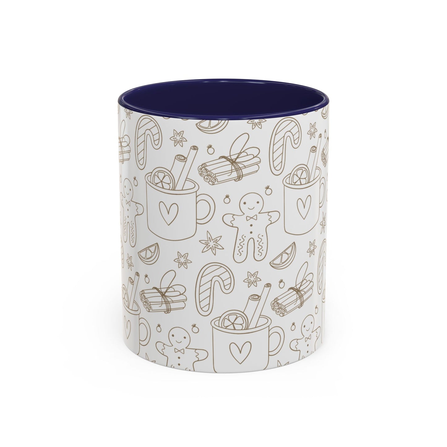 Christmas Accent Coffee Mug (11, 15oz)