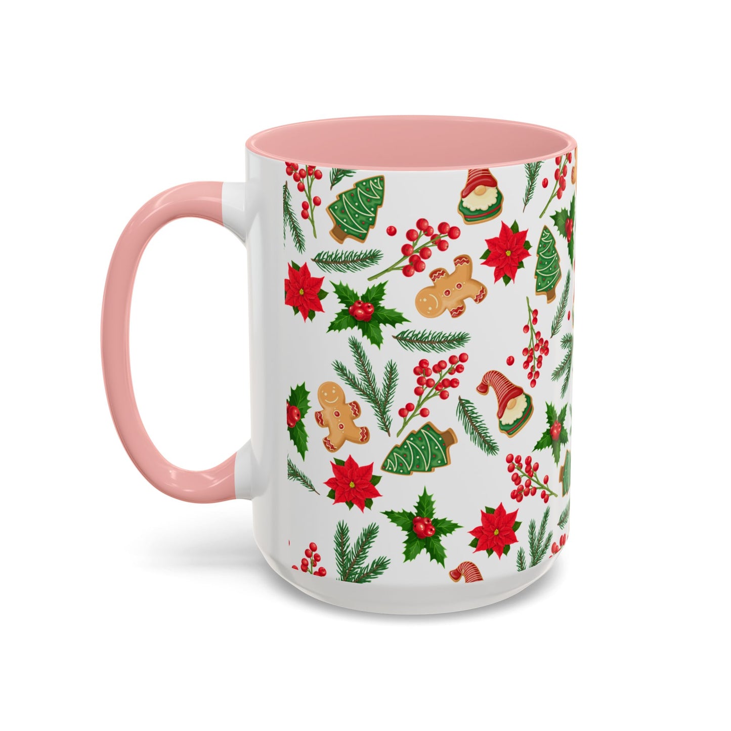 Christmas Accent Coffee Mug (11, 15oz)