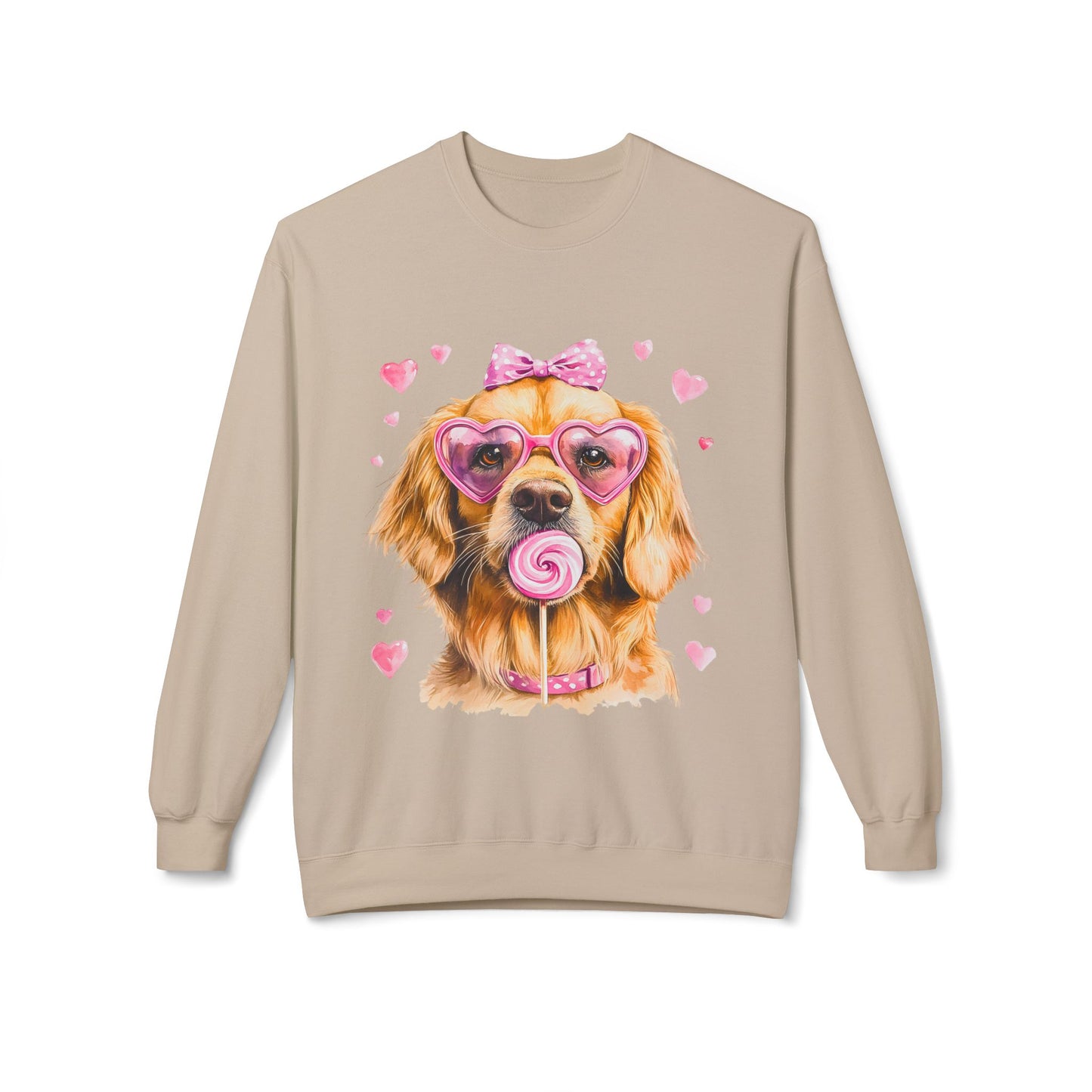 Valentines Unisex Midweight Softstyle Fleece Crewneck Sweatshirt