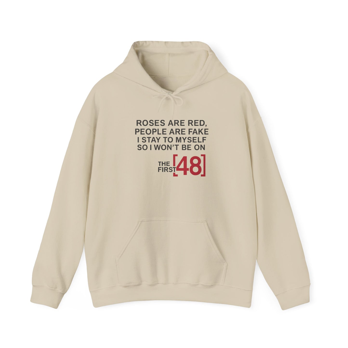 Roses Are Red Hoodie, Unisex Hoodie, Funny Gift, Casual Wear, Perfect for Birthdays and Everyday Wear