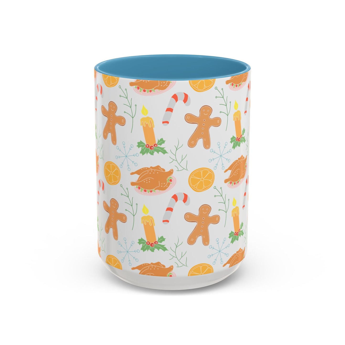 Christmas Accent Coffee Mug (11, 15oz)