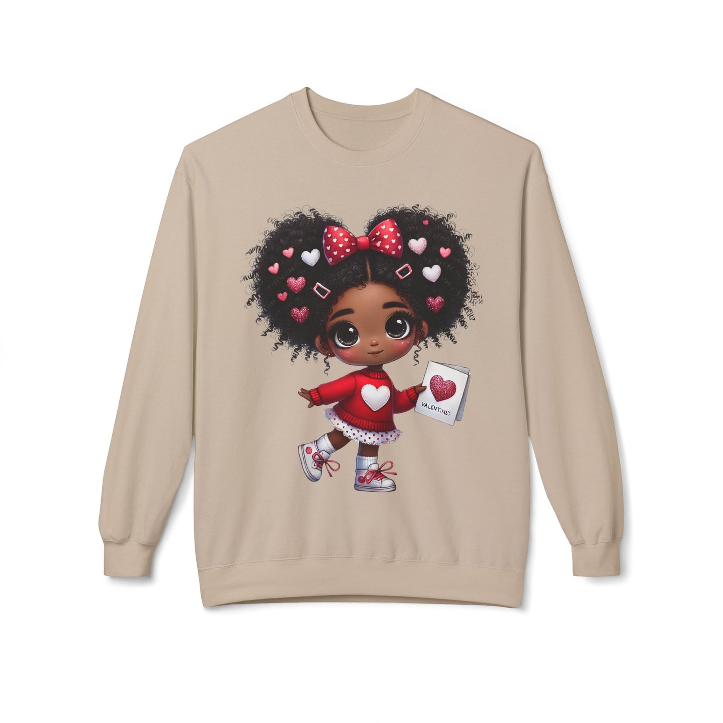 Valentines Unisex Midweight Softstyle Fleece Crewneck Sweatshirt