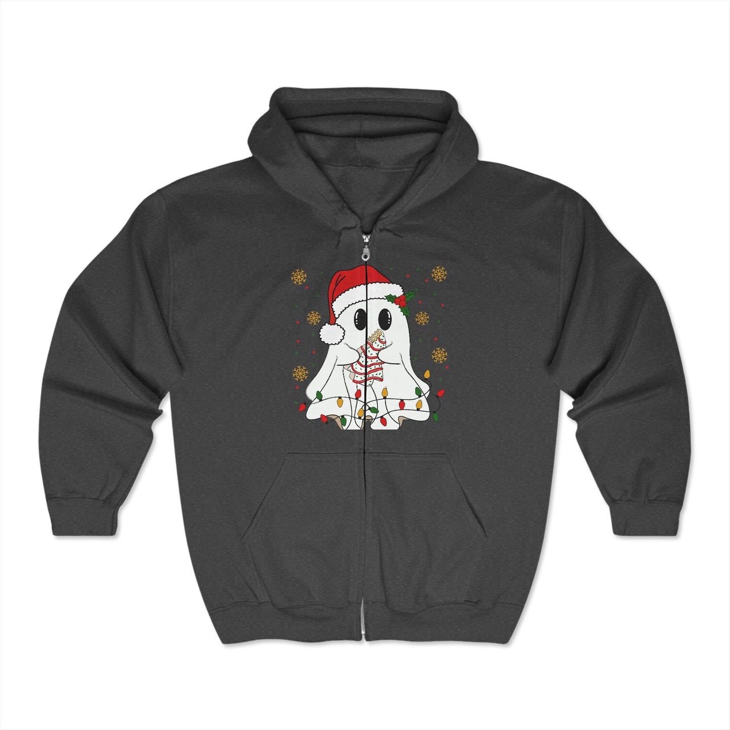 Christmas Unisex Heavy Blend™ Full Zip Hooded Sweatshirt