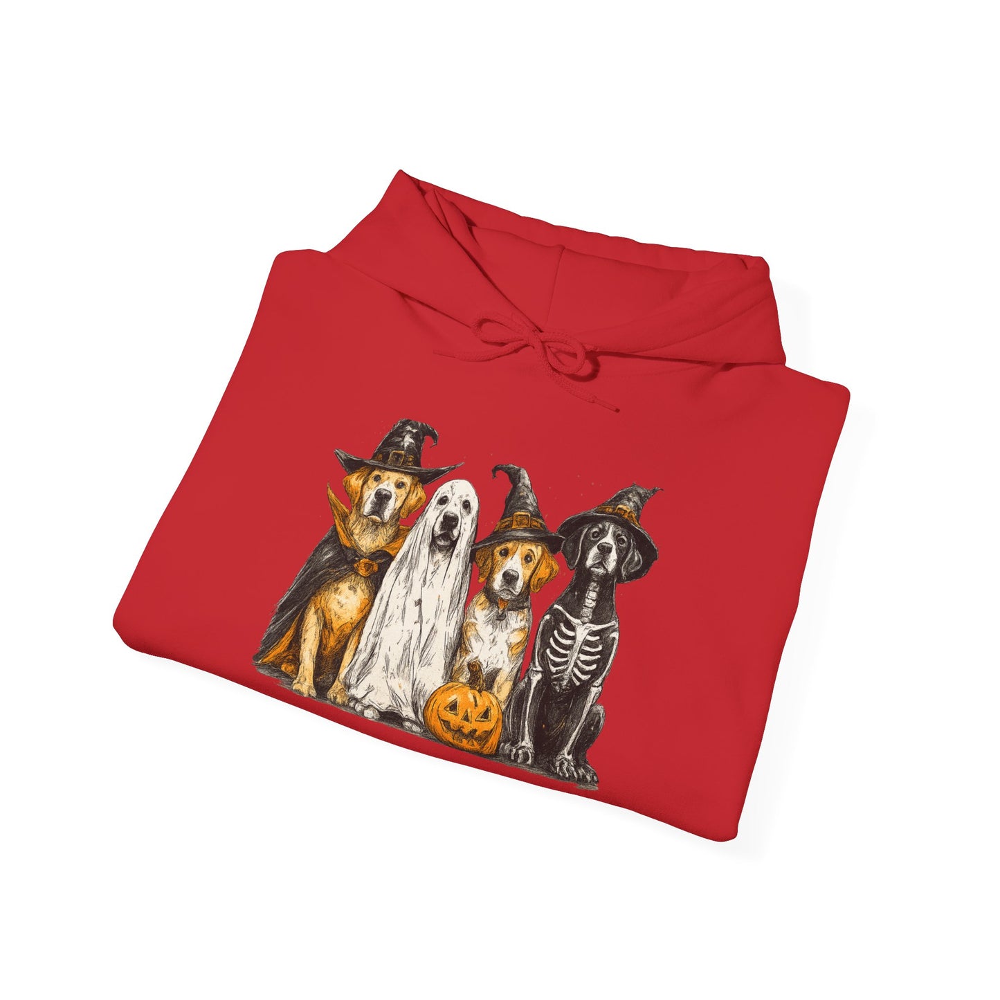Halloween Pet Lover Hoodie, Unisex Hoodie, Cute Dog Hoodie, Cozy Halloween Apparel, Animal Lover Gift