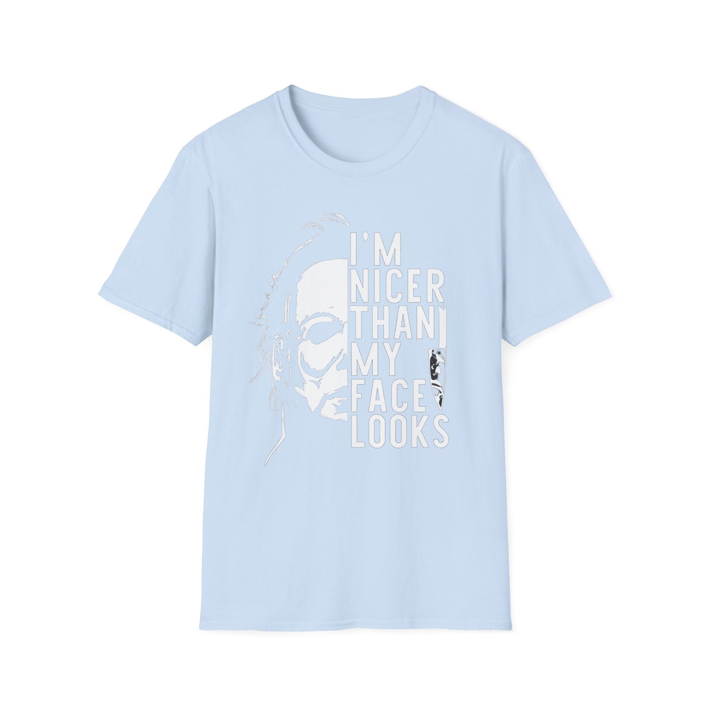 Graphic Horror-Themed Unisex T-Shirt | Perfect Gift for Halloween, Movie Lovers, Casual Wear, Unique Statement Tee