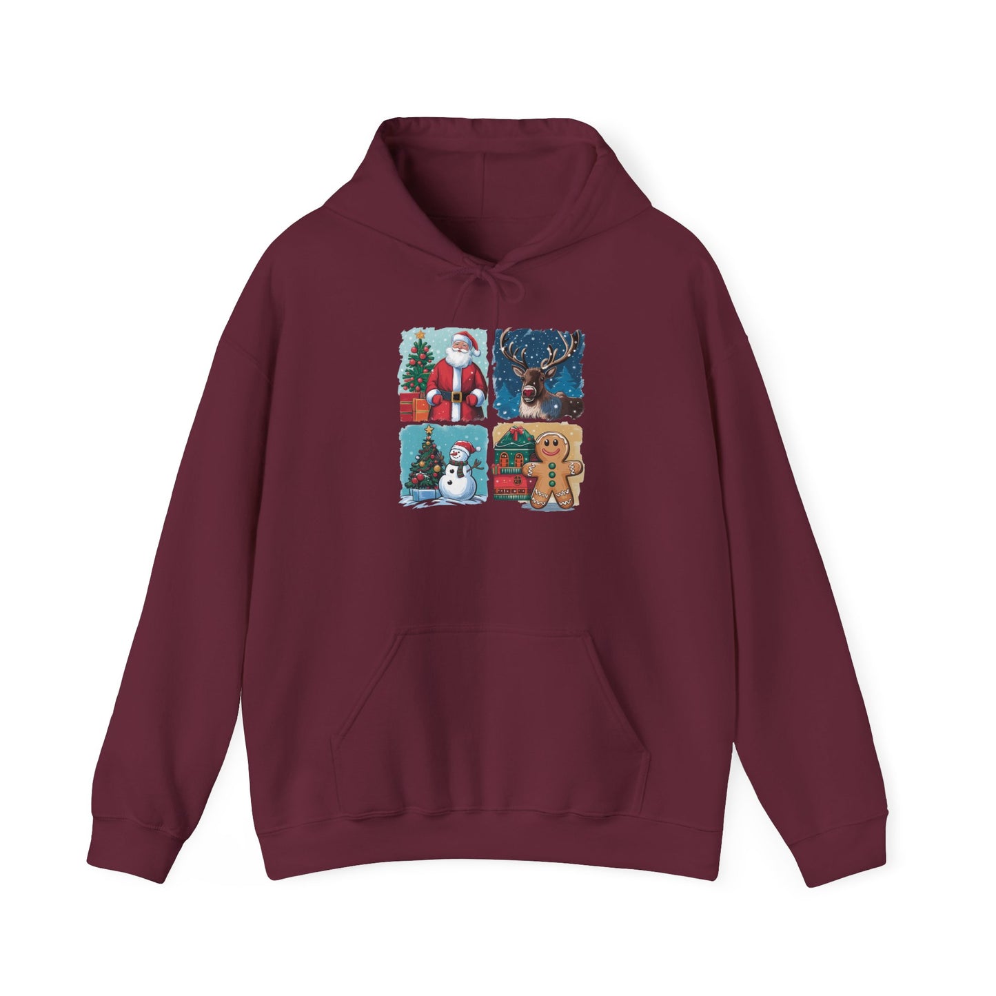 Festive Holiday Sweatshirt, Cozy Christmas Apparel, Unisex Hoodie, Winter Fashion, Gift Idea for New Year
